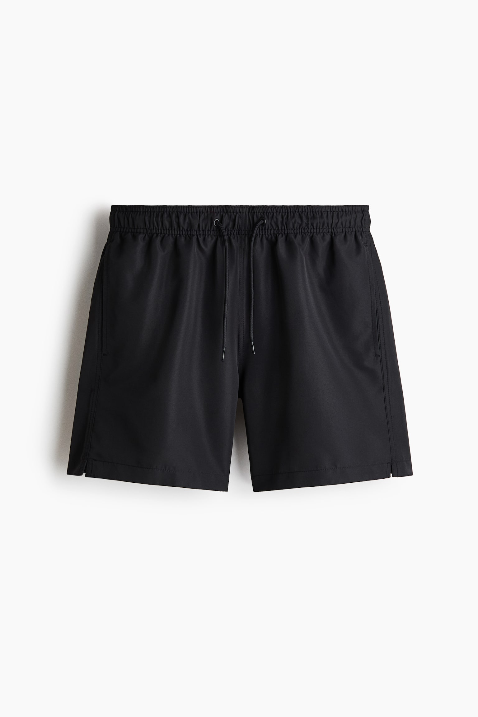 Пляжные шорты для мужчин — H&M, цвет: Чёрный — фото 1