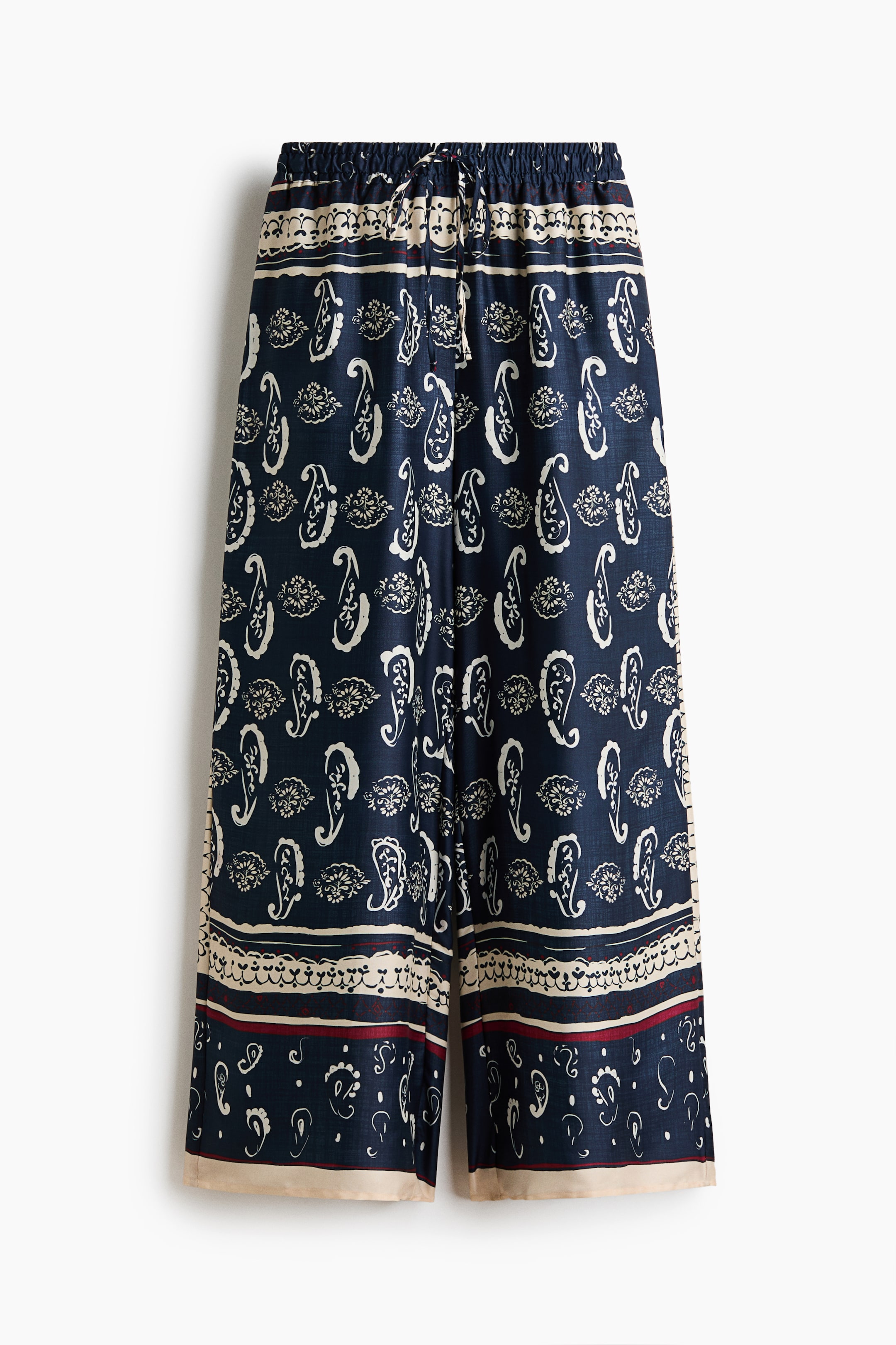 Printed Drawstring Pants