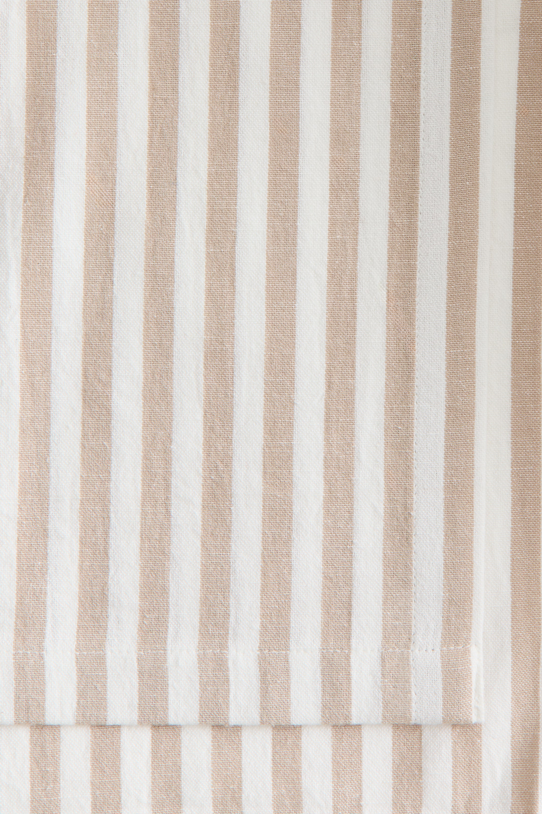 Grotere afbeelding bekijken: Tafelkleed van linnenmix - Beige/gestreept - HOME | H&M BE 3