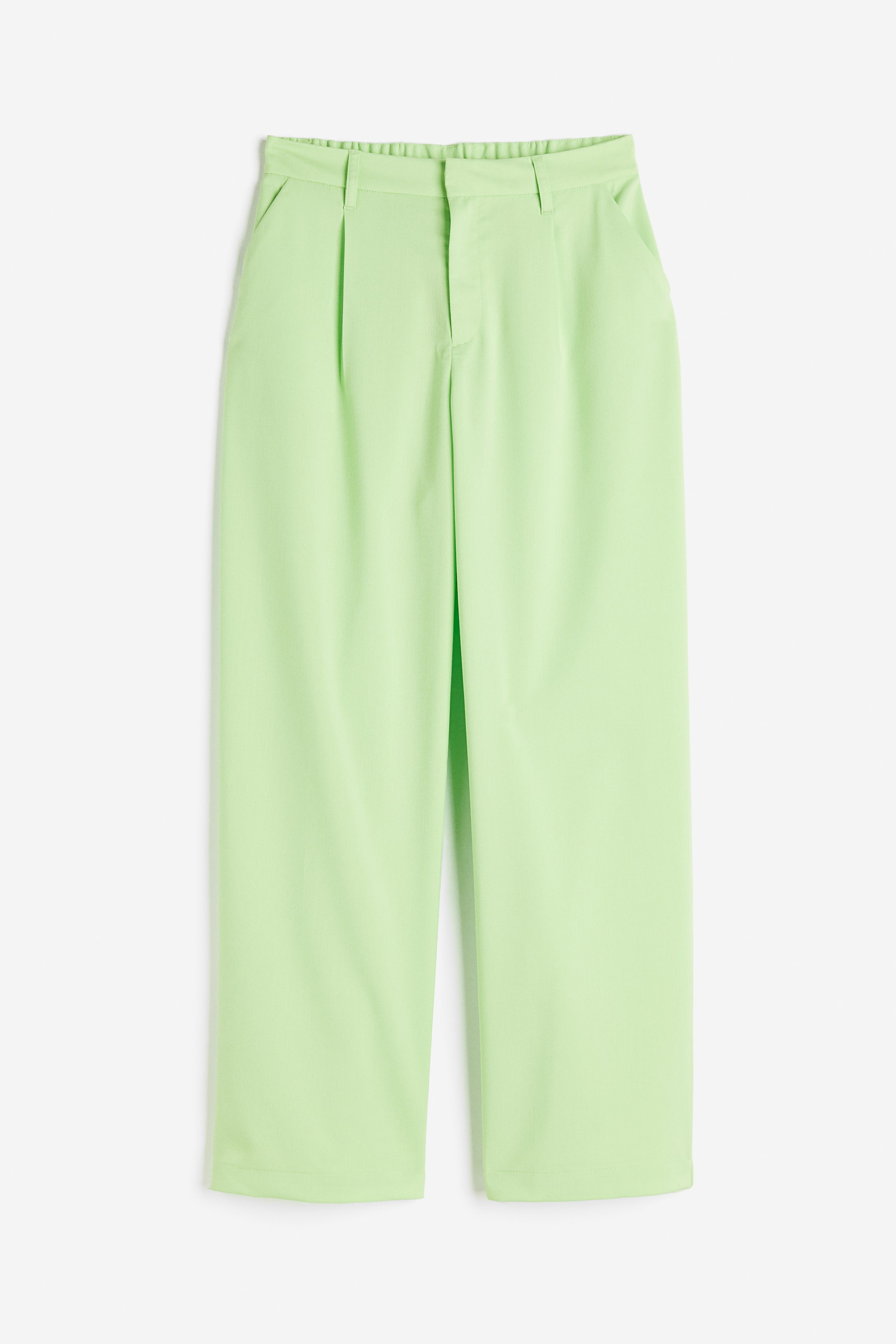 Größeres Bild ansehen: Elegante Hose - Hellgrün - Ladies | H&M DE 1