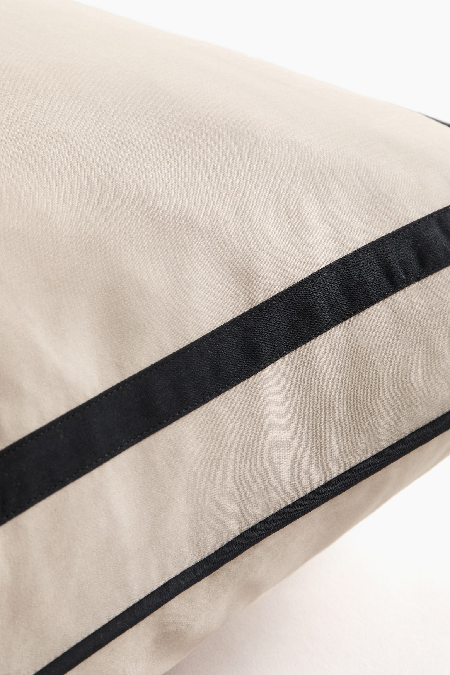 ציפית מכותנה מצרית - בז'/לבן - 3