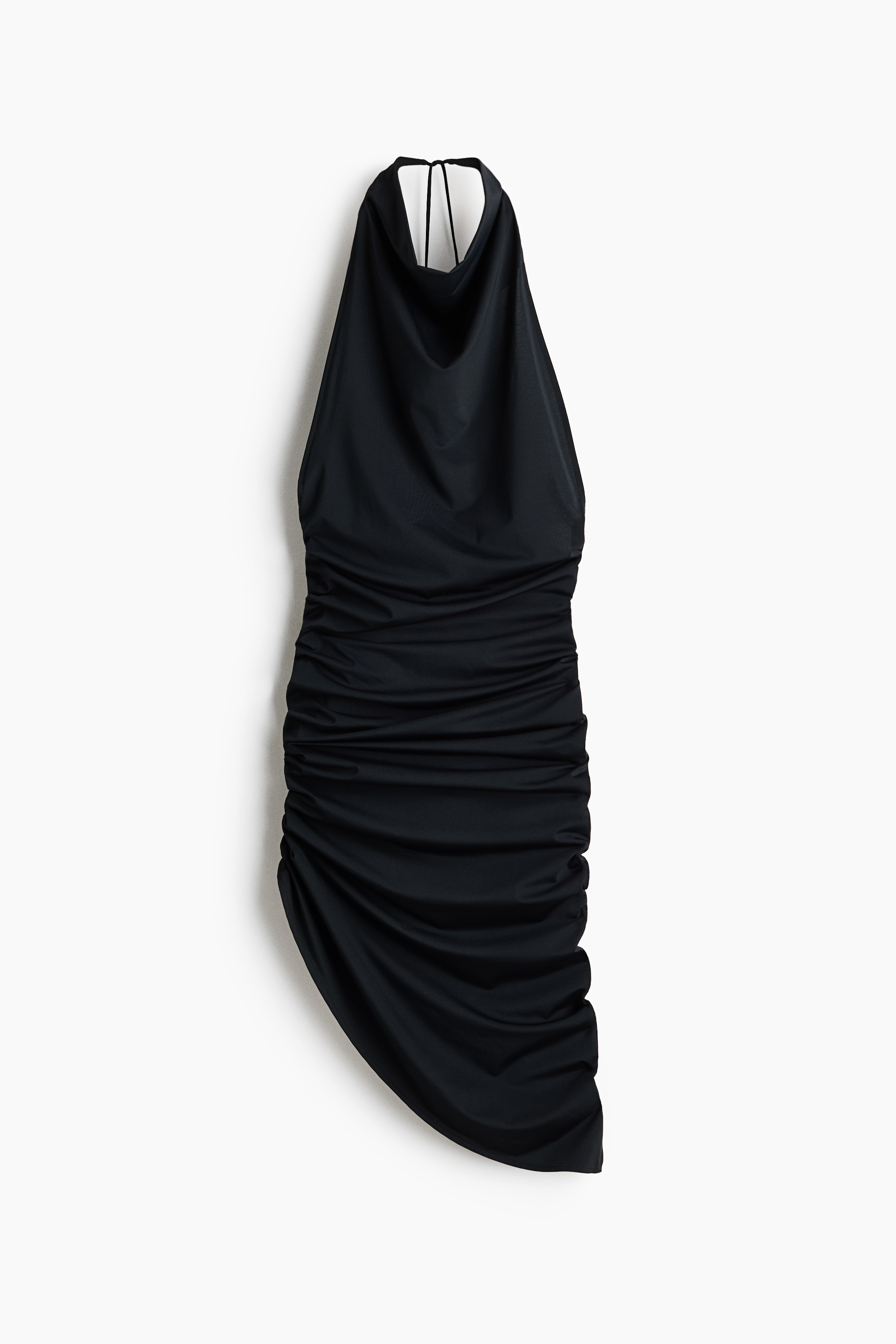 Top halter extralargo - Negro