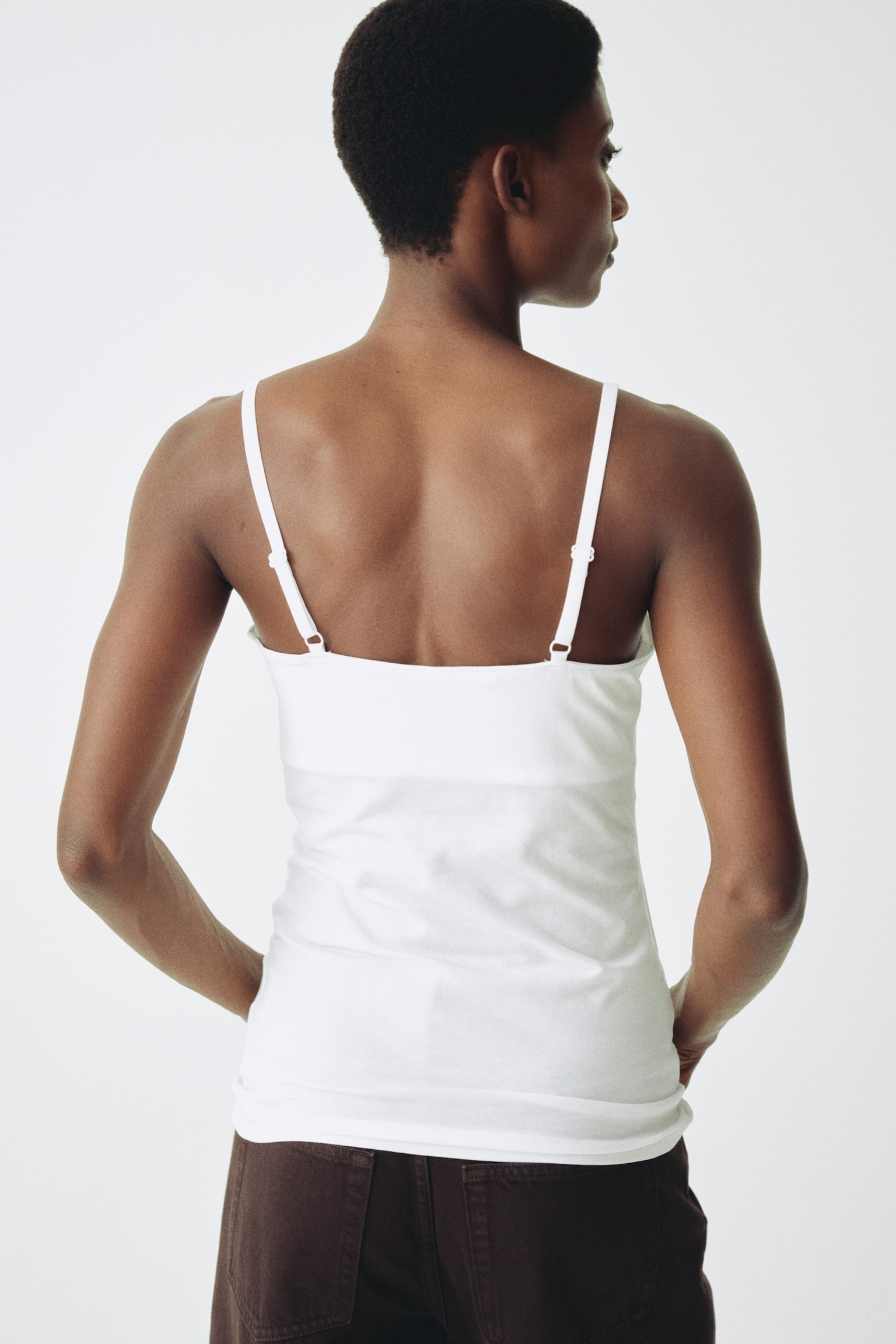 MAMA 3 db-os szoptatós felső pánttal - Világosbézs/fekete/fehér/Bézs/fekete/fehér/Burgundivörös/púderrózsaszín/Fekete/fehér/szürke melír/Galambkék/tengerészkék/Sötétzöld/krémszínű/fekete/Sötétbarna/bézs/fehér - 5