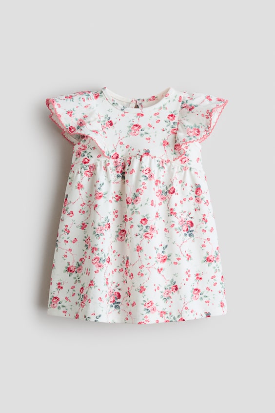 Детские платья H&M Floral-Print Cotton Dress