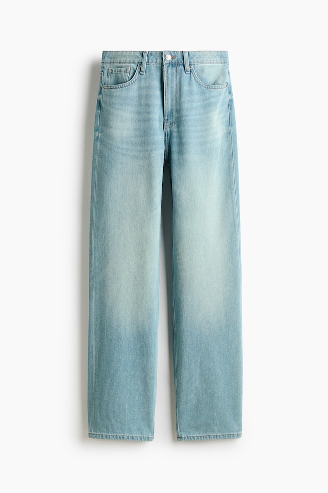 Straight High Jeans - Light denim blue/Light denim blue/White/Black/Denim blue/Dark denim blue/White/Black/Black - 1