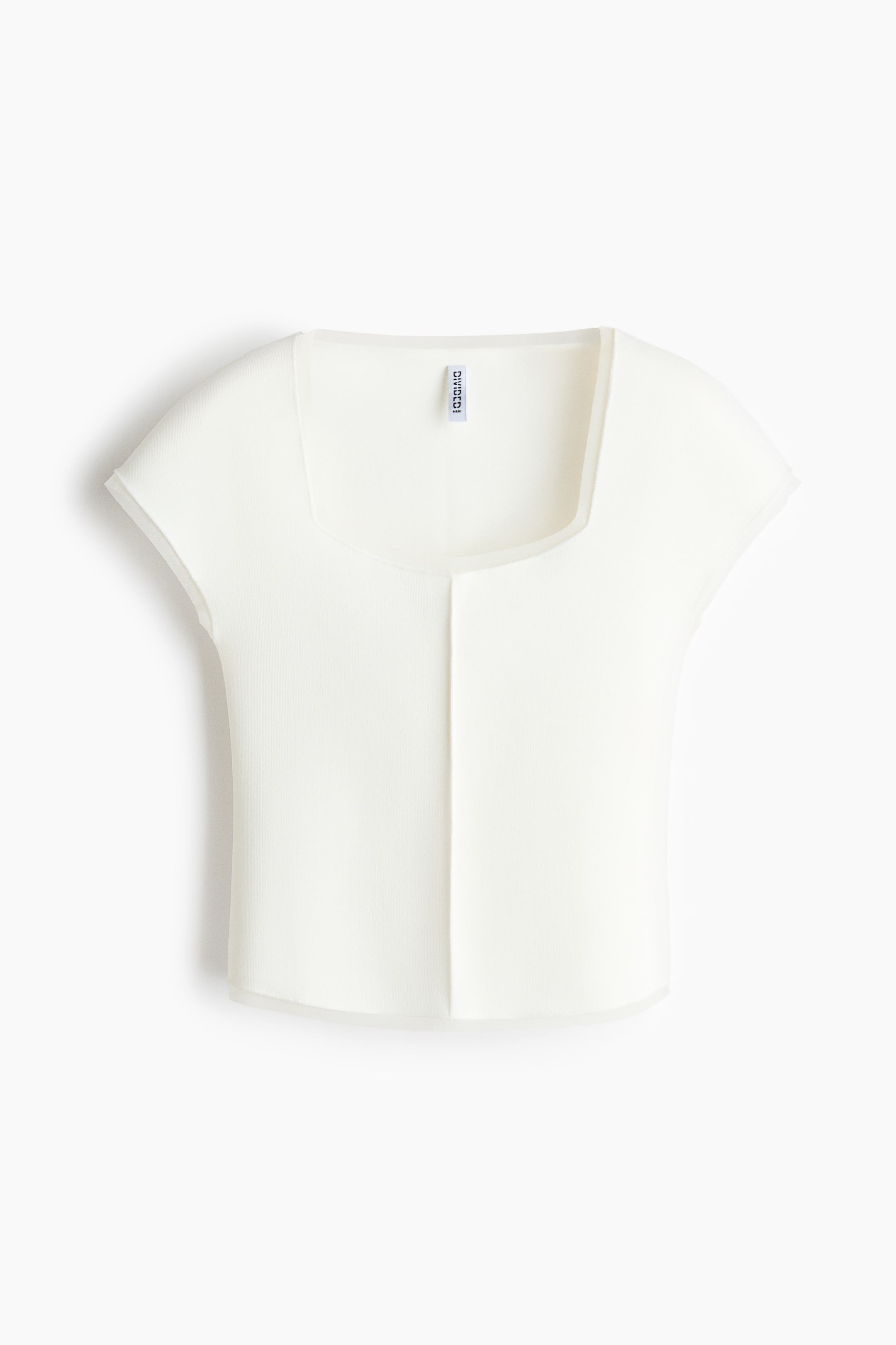 Ponte Square-Neck Top