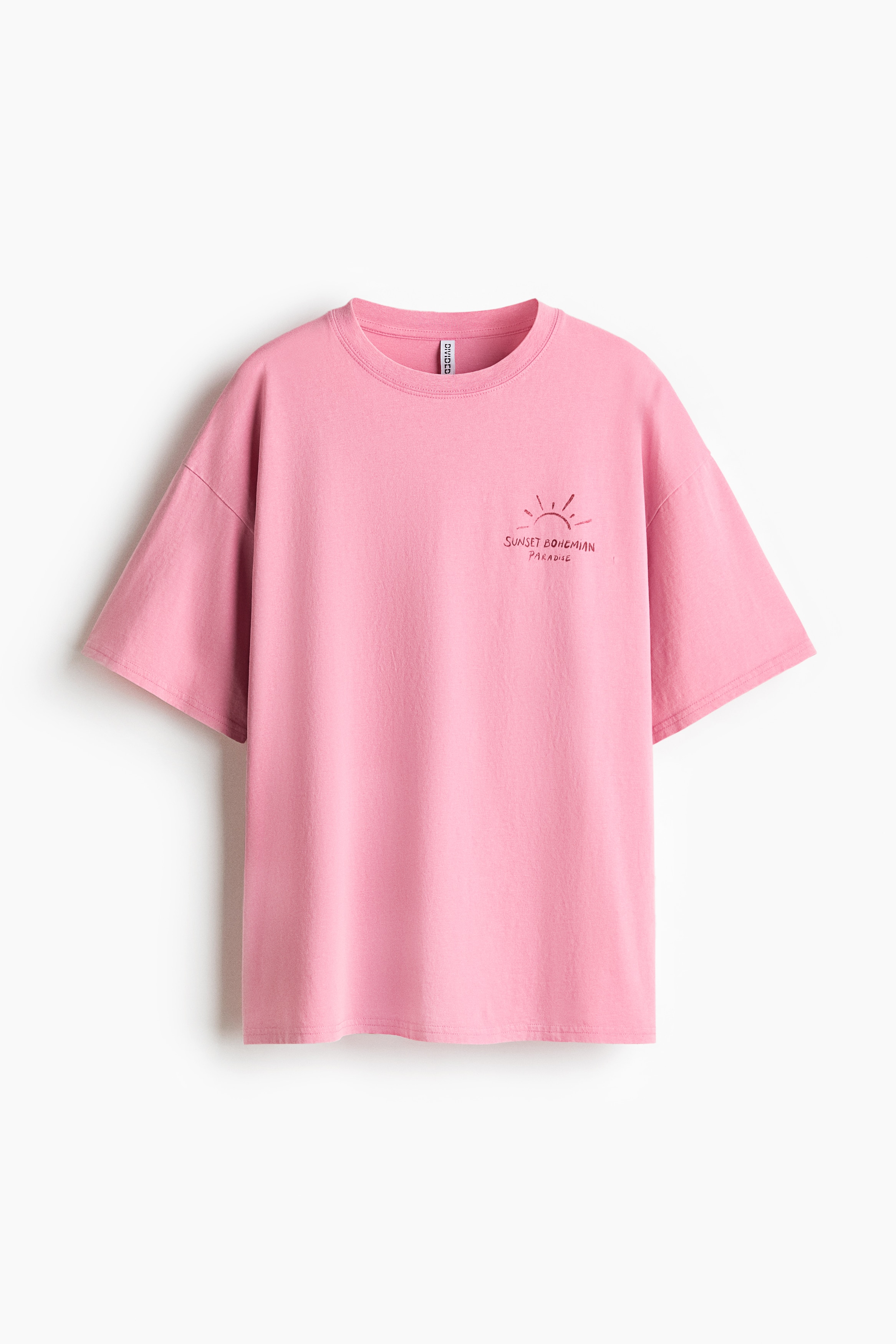 Oversized T-Shirt mit MotivprintModell