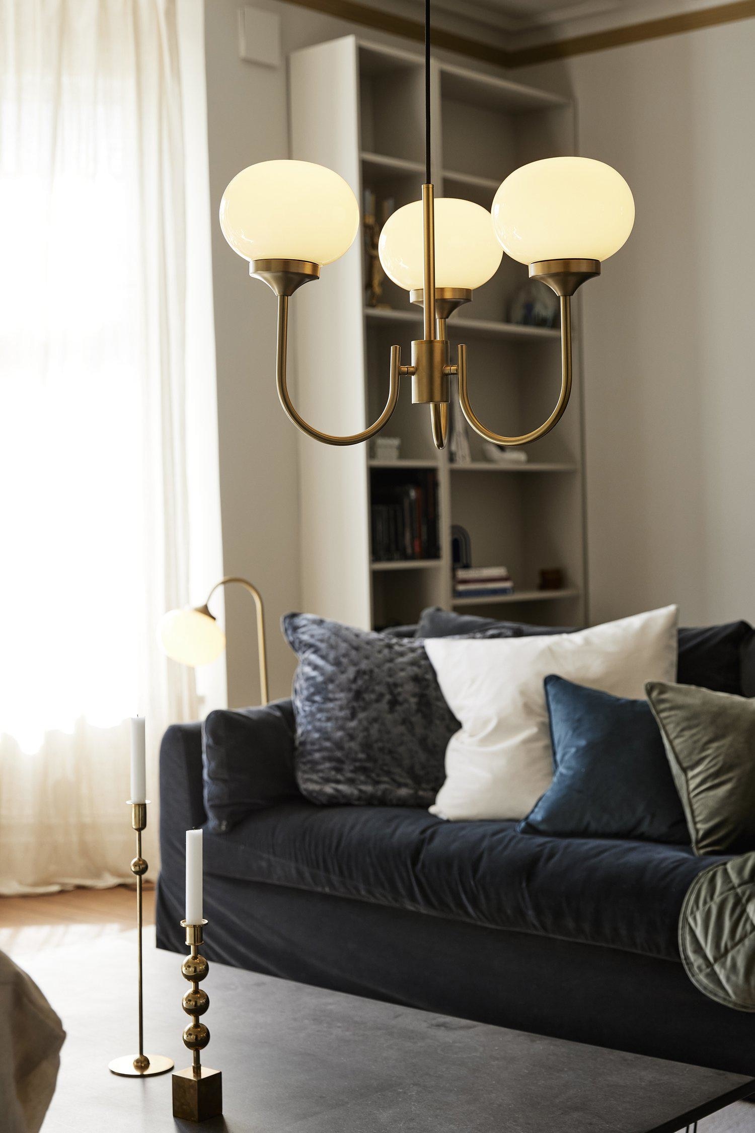 Lampa Wisząca Elsy 59 Cm - Złoty