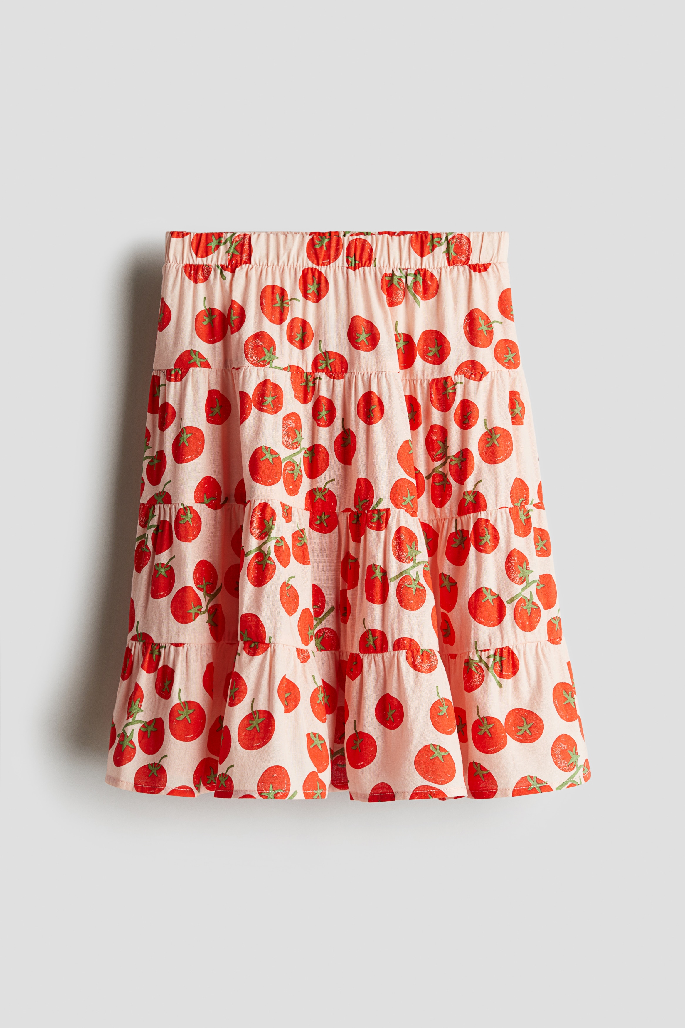 H & M - Stufenrock - Orange - Kinder