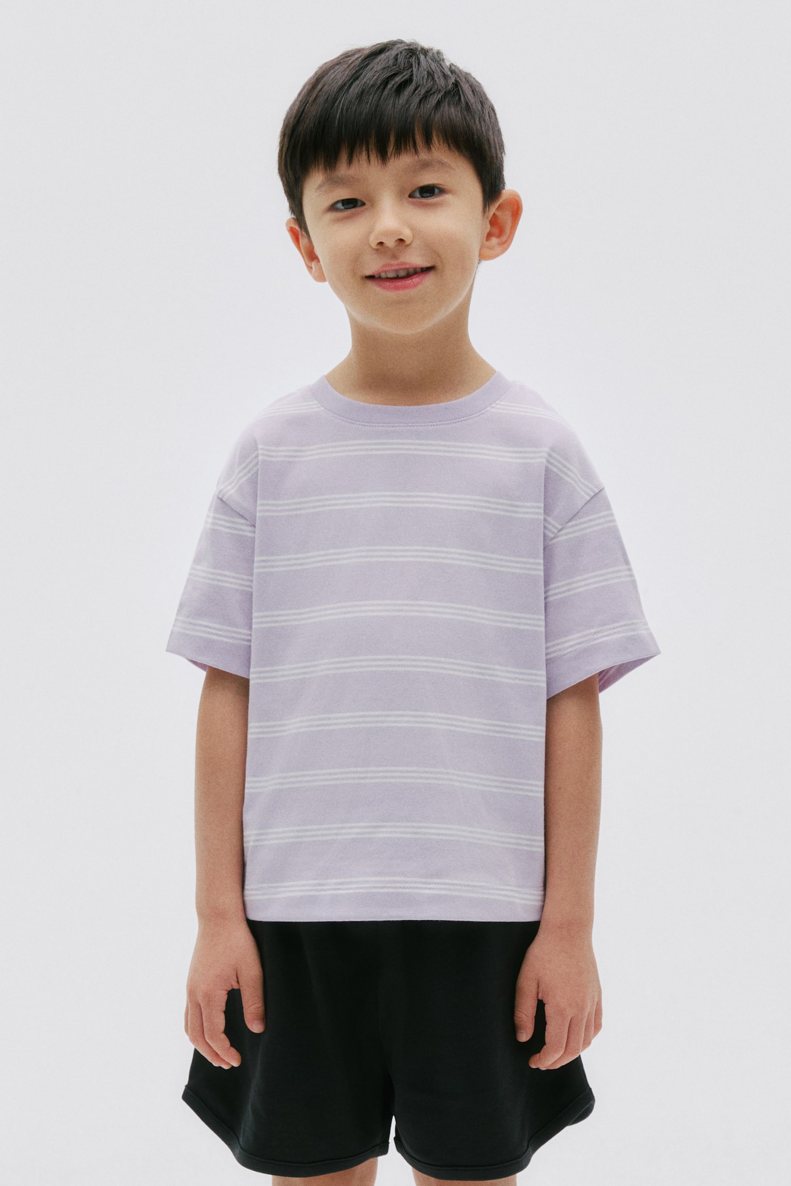 COOLMAX®ジャージーショートパンツ - ブラック/ホワイト/ネイビーブルー/ライトパープル/ライトブルー - 6