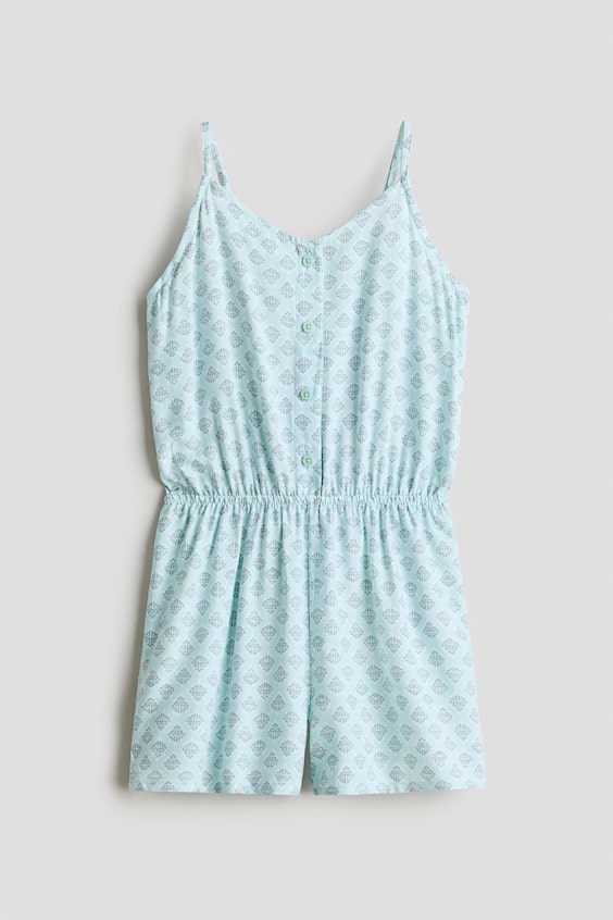 Детские комбинезоны H&M Printed Viscose Jumpsuit