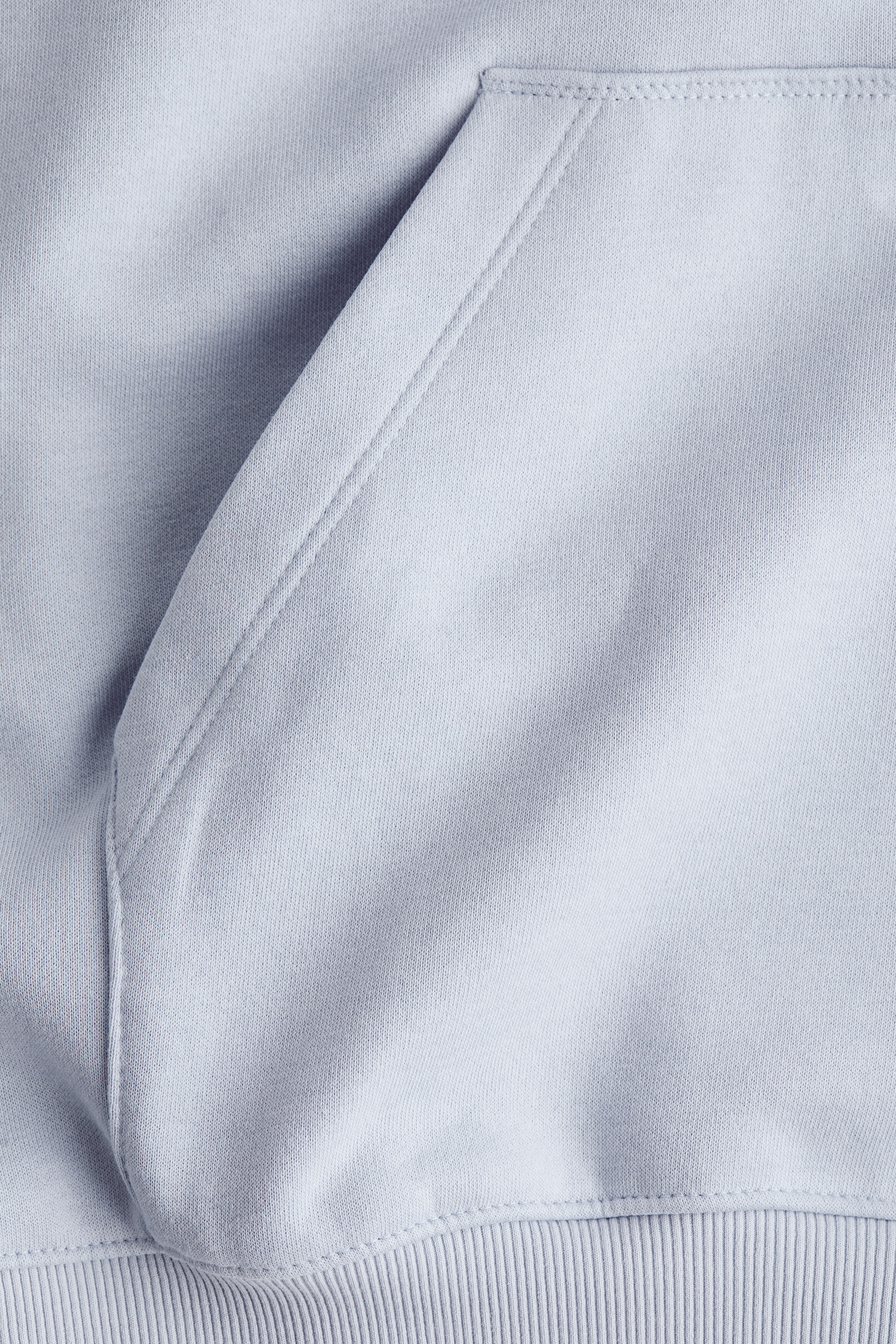 oversized hoodie dress h&m Women's Light blue Oversized hooded dress