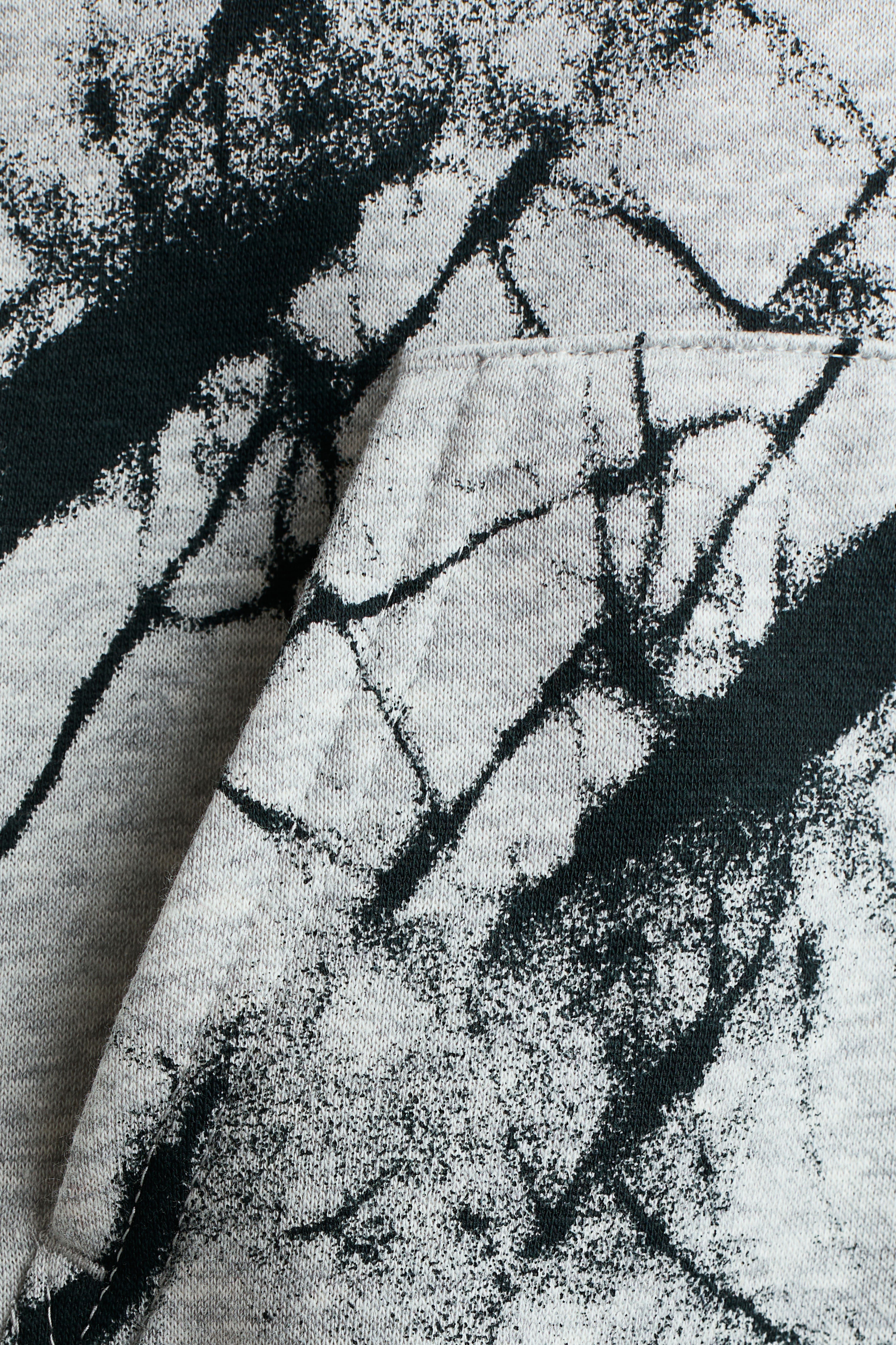 Printed Brushed-Inside Hoodie