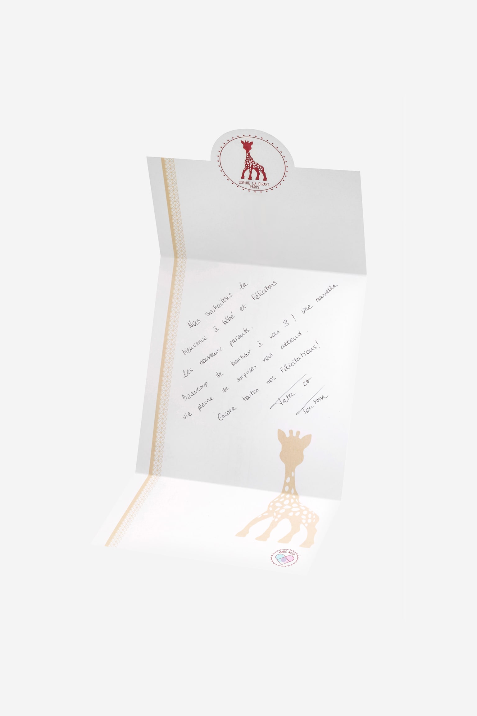 Presentask - Coloring Bitring + Sophie La Girafe - Beige - 6