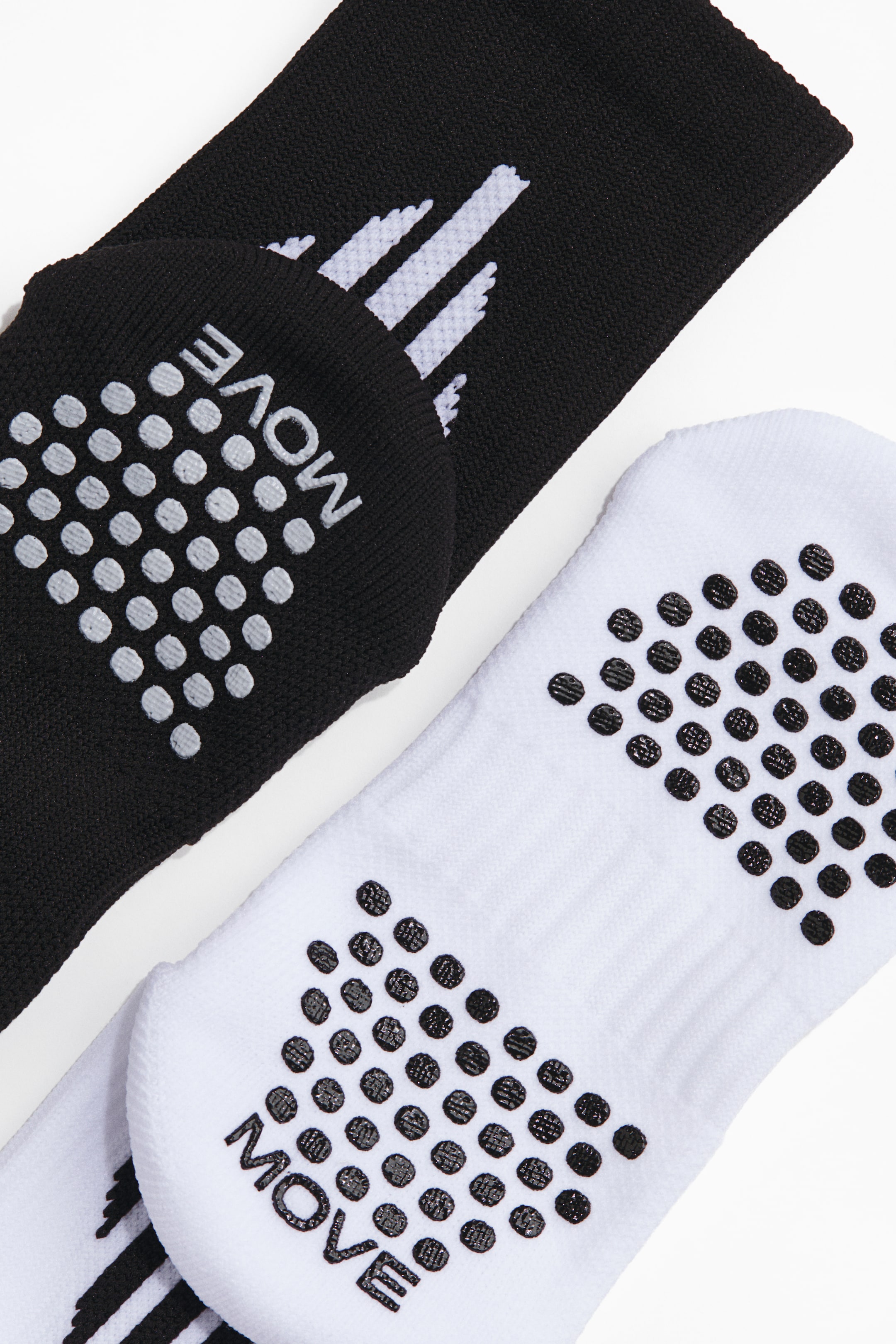 2-Pack Soccer Socks with Grip Soles