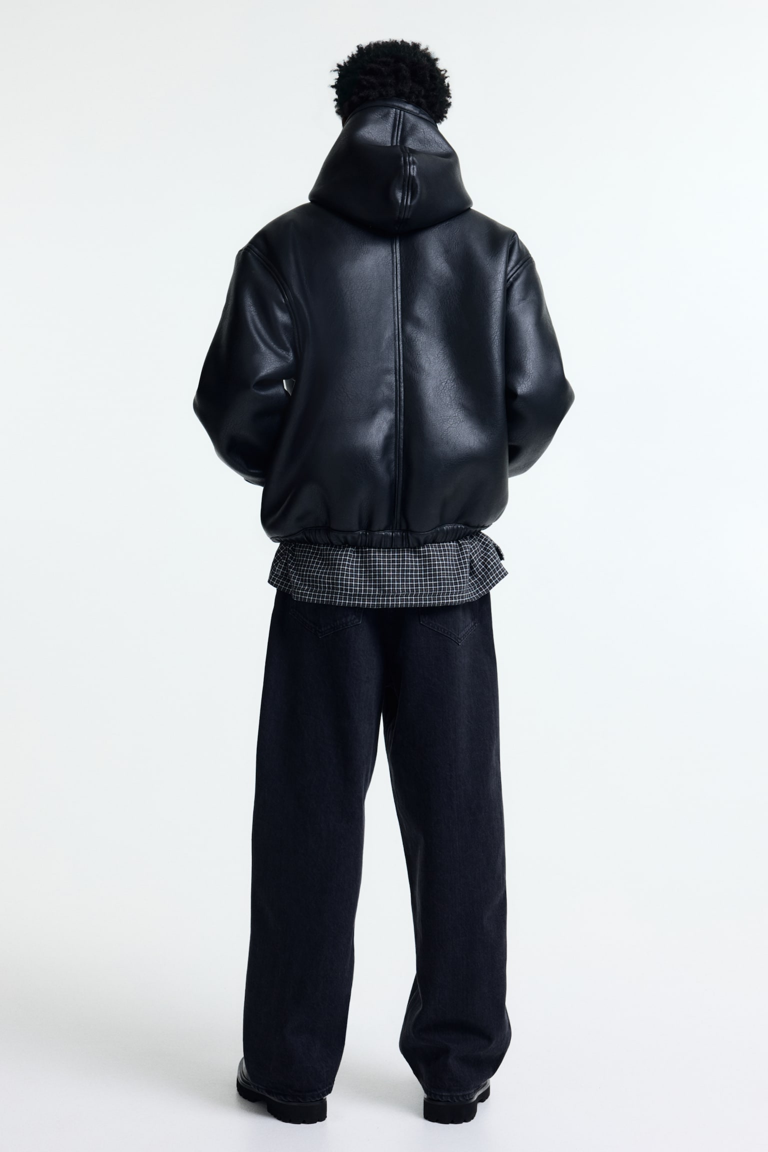 Veste aviateur - Noir - 3