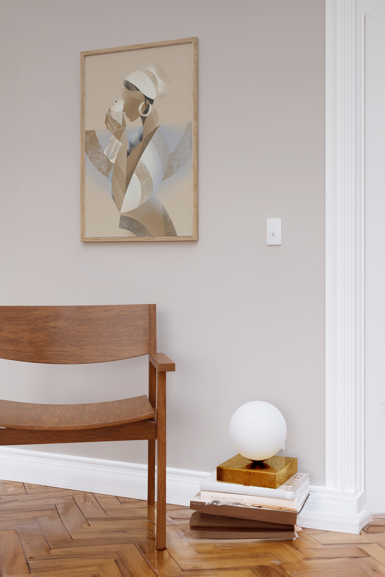 Jdzo Draws - Chance - Beige/ruskea