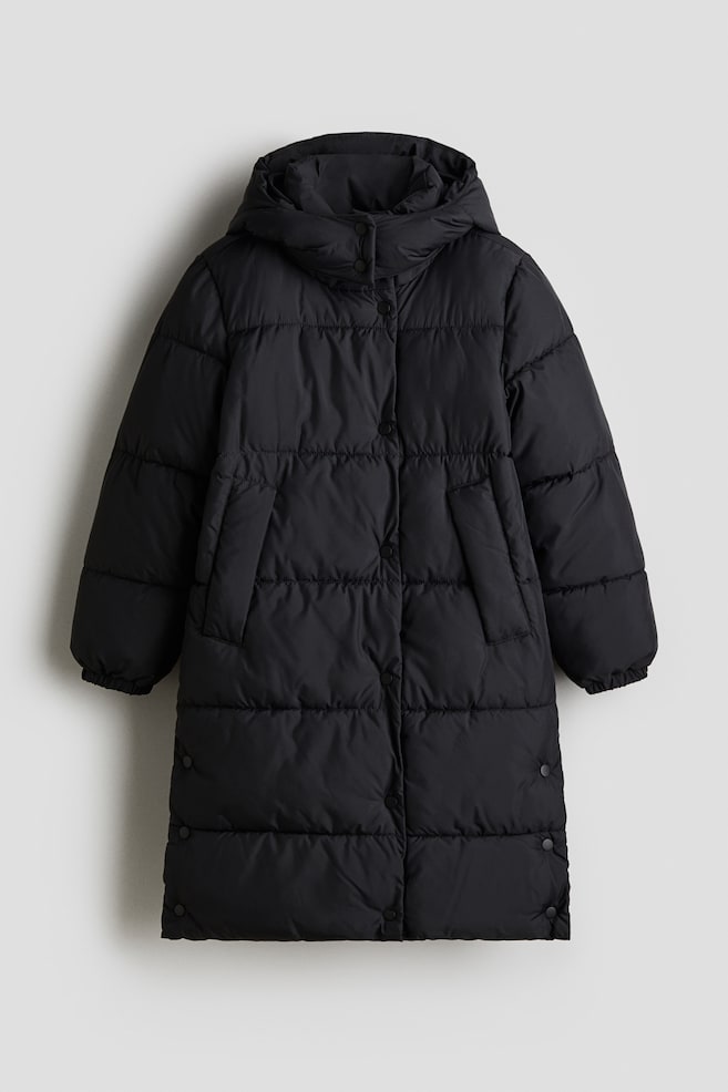 Puffer jacket - Black - 1