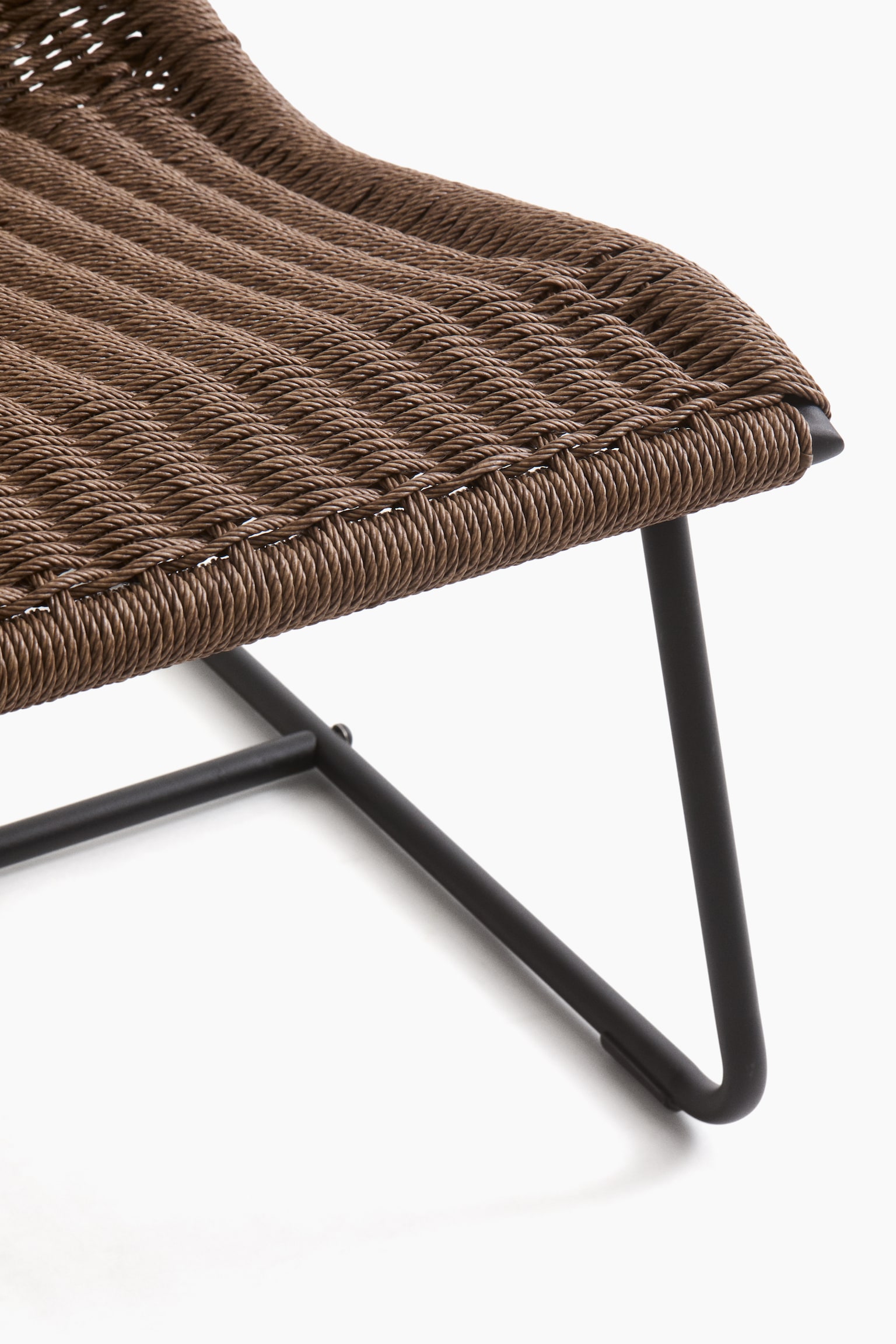 Outdoor lounge chair - Brown - 5