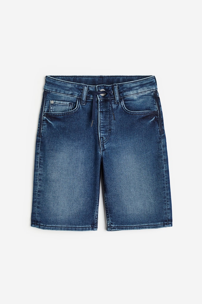 Super Soft Slim Fit Shorts - Mørk denimblå/Denimblå/Mørk grå - 1