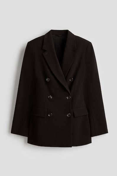 Wrinkle-resistant ダブルブレストブレザー
