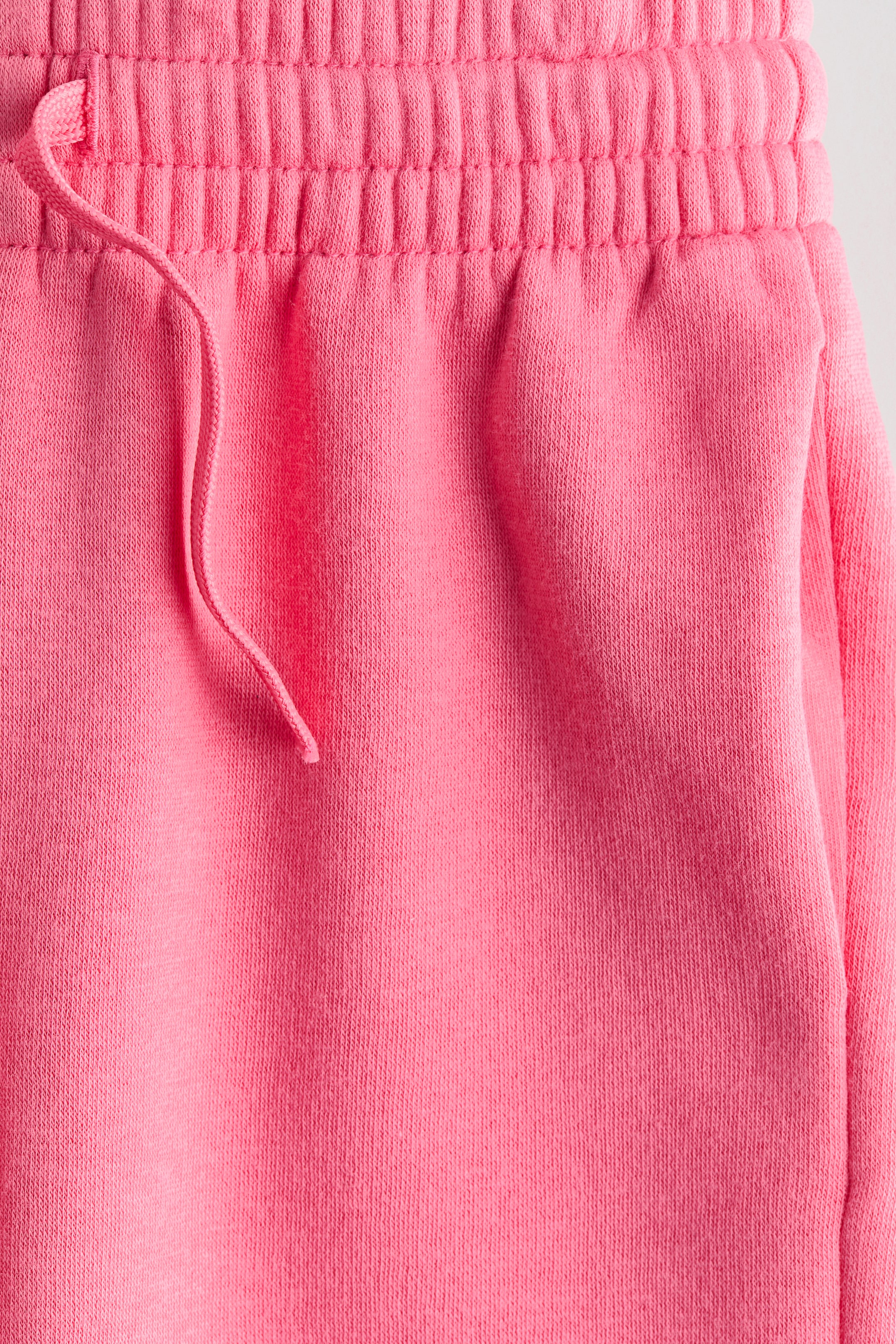 이미지 확대 보기: 기모 라인드 조거 팬츠 - 브라이트 핑크 - Kids | H&M KR 2