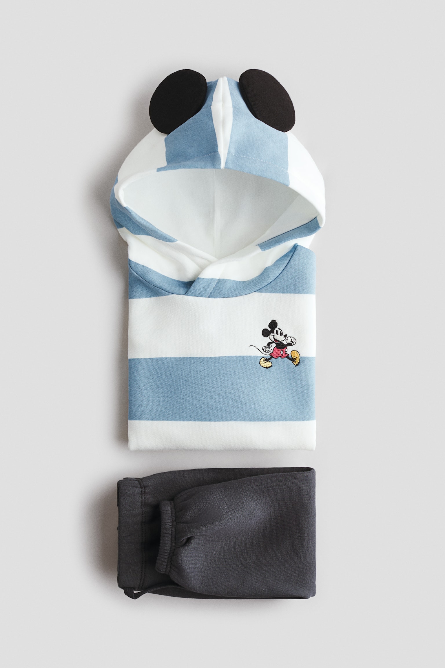 Conjunto de 2 piezas con sudadera y joggers - Azul claro/Mickey Mouse - 3
