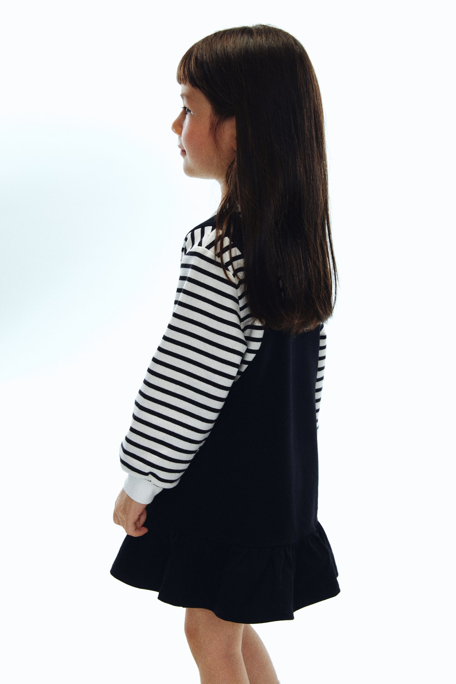 デザインスウェットワンピース - ブラック／クロミ/ライトブルー／シナモロール/ライトパープル／クロミ - 5