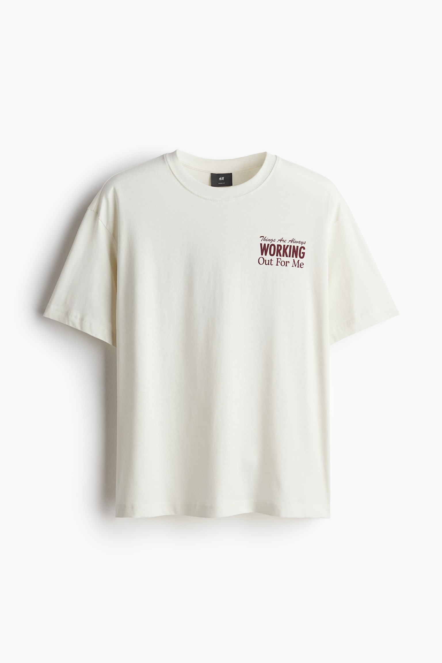 ルーズフィット プリントTシャツ - ホワイト／Working/ホワイト／Meadow Flowers/ホワイト／Less is More/ホワイト／ExPlore/dc/dc/dc/dc/dc/dc/dc/dc - 2