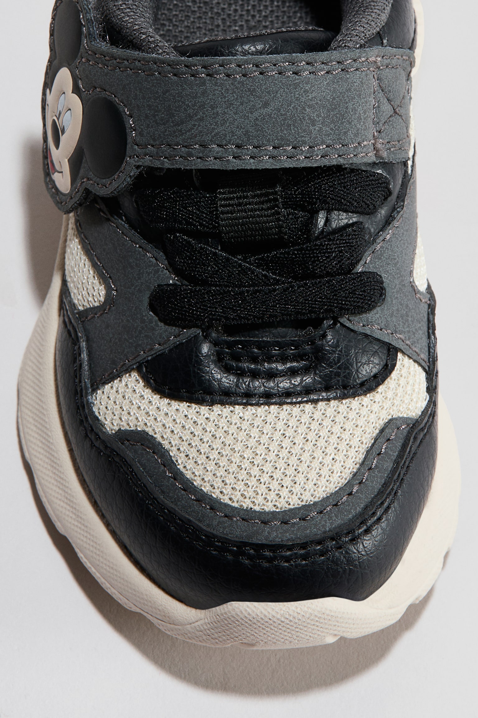 Block-coloured trainers - Khaki green/Mickey Mouse - 4