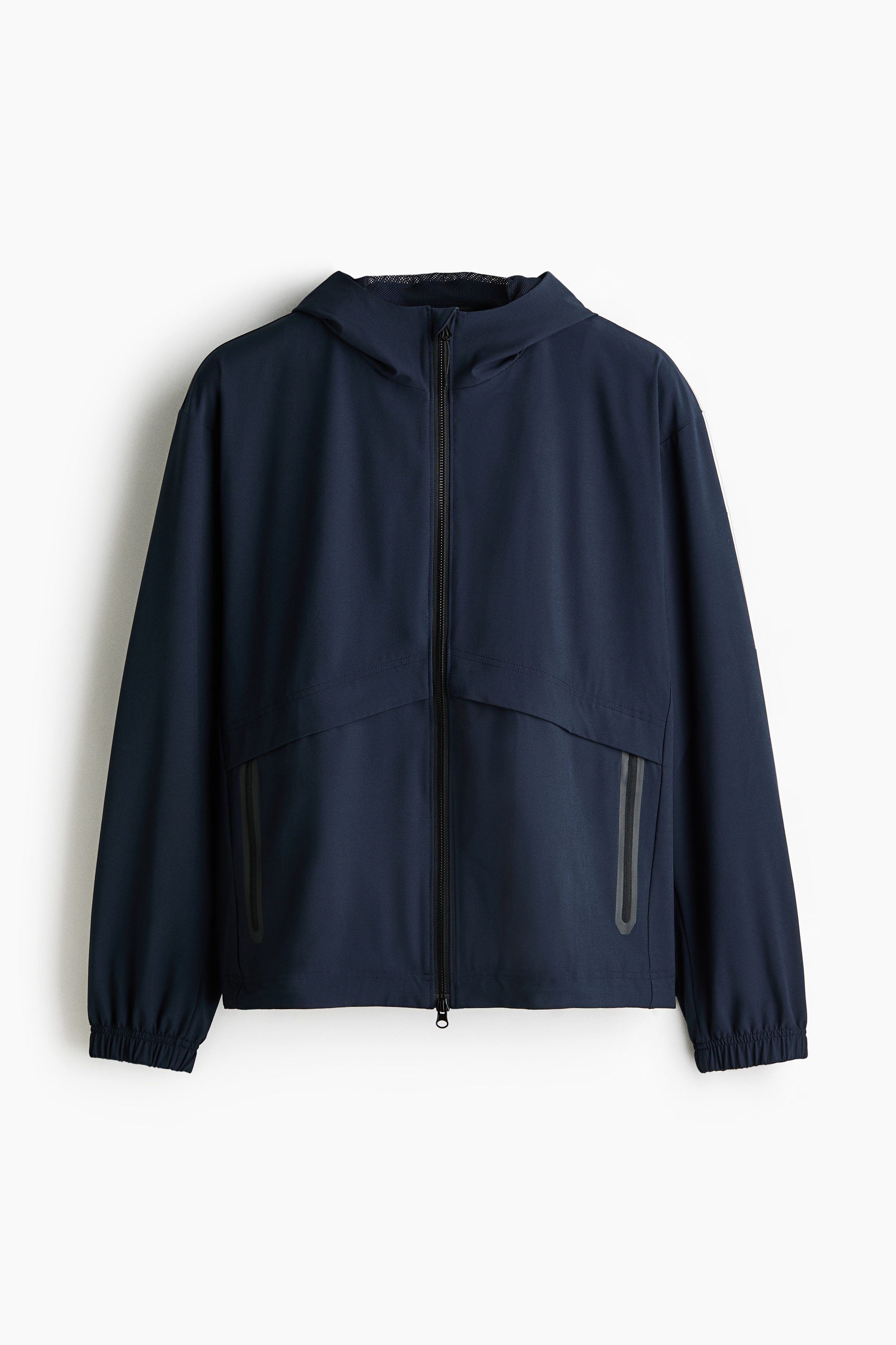 H & M - Sportjacke mit DryMove in Loose Fit - Blau - Sportswear