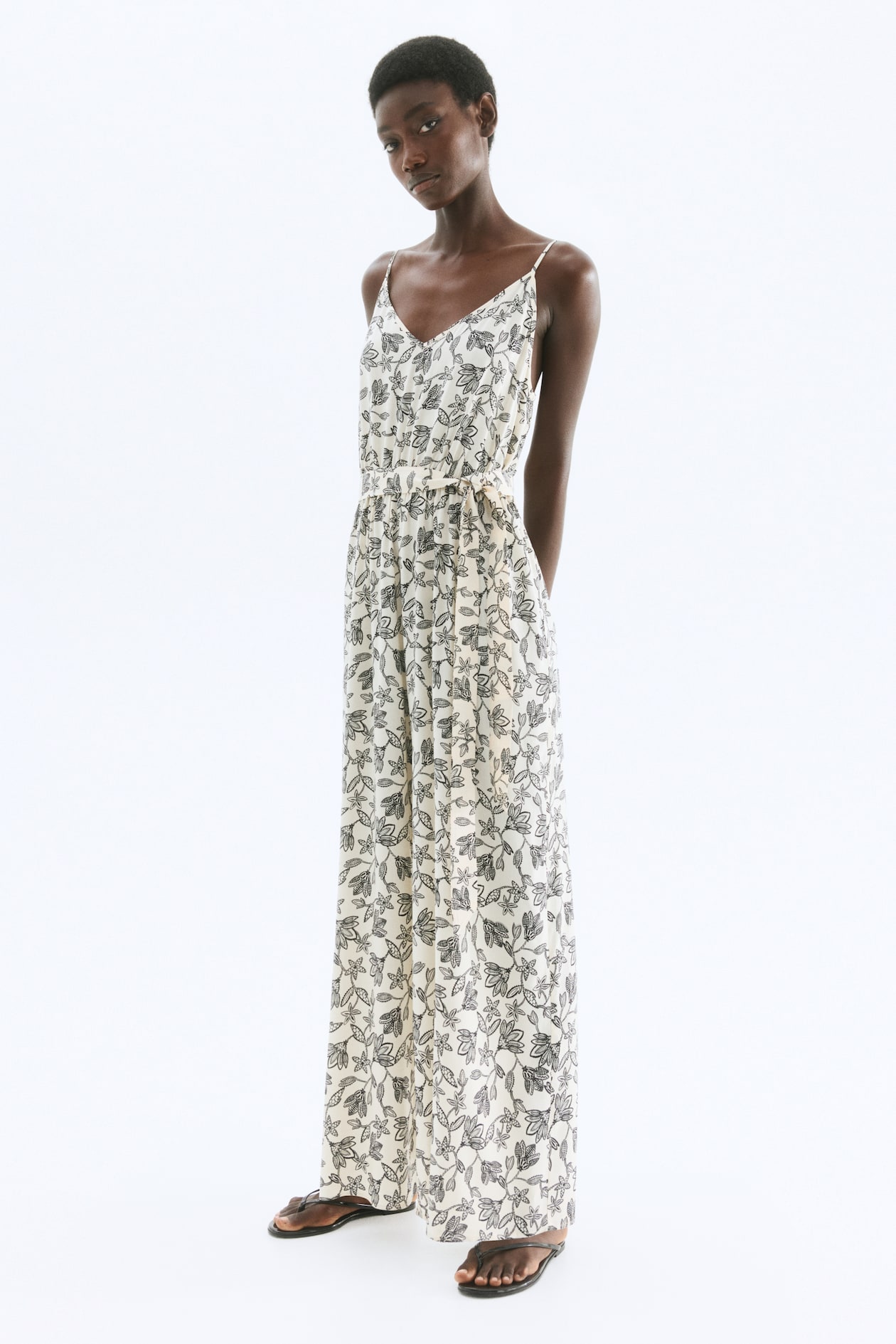 Tie-Belt Jumpsuit - image 4