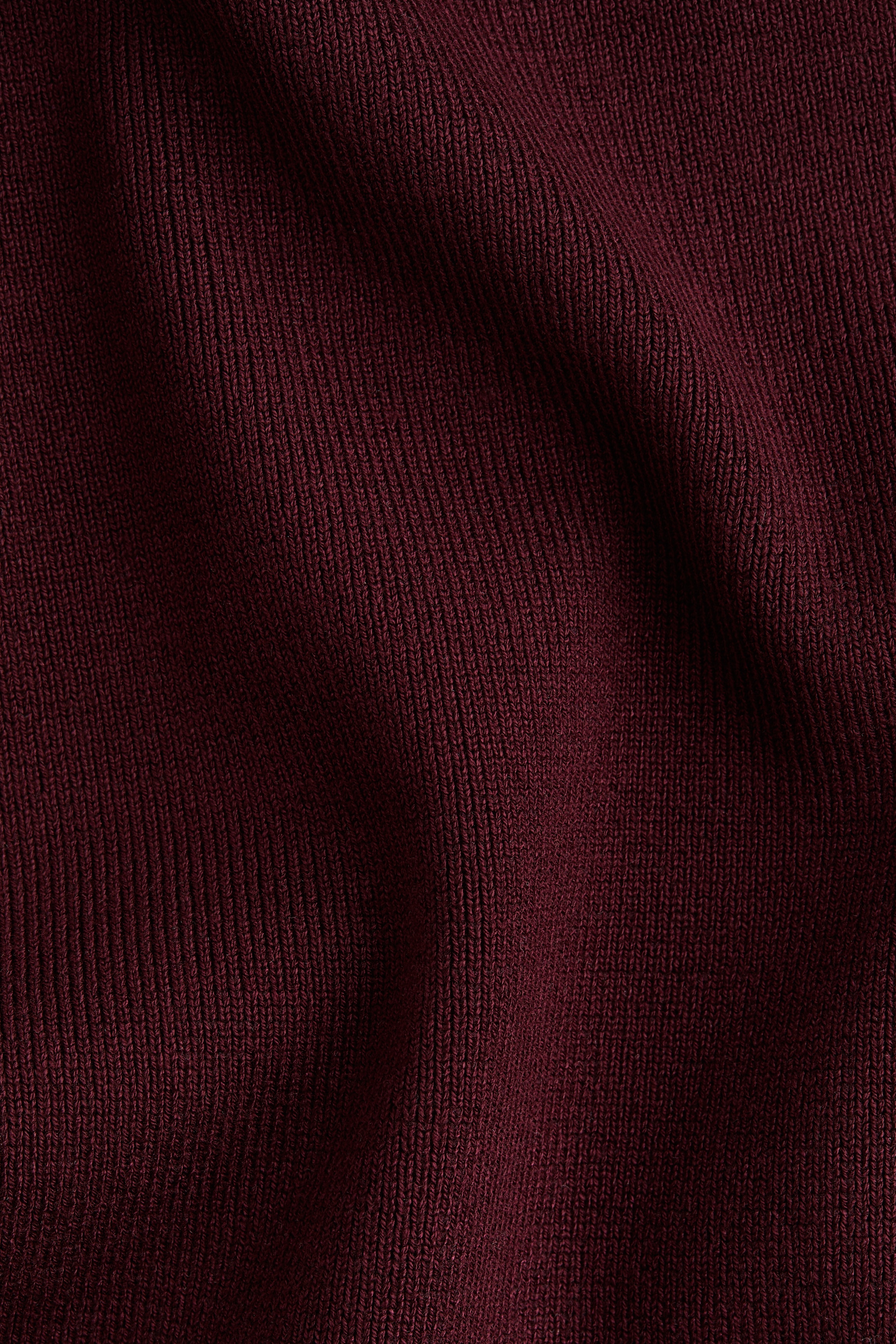 Fine-knit T-shirt