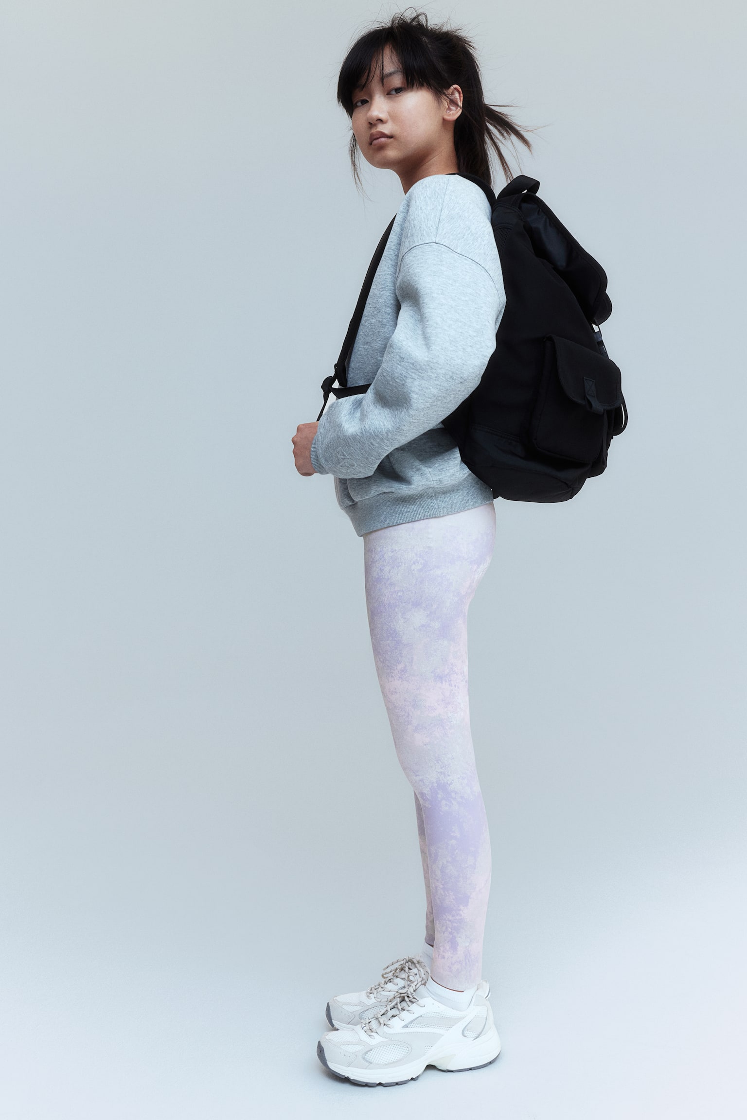 Sports leggings in DryMove™ - Purple/Patterned/Black/Black/Patterned/Black/Blue/Black/Speed Lane/Purple/Patterned/White/Pink patterned/Purple/Ombre - 4