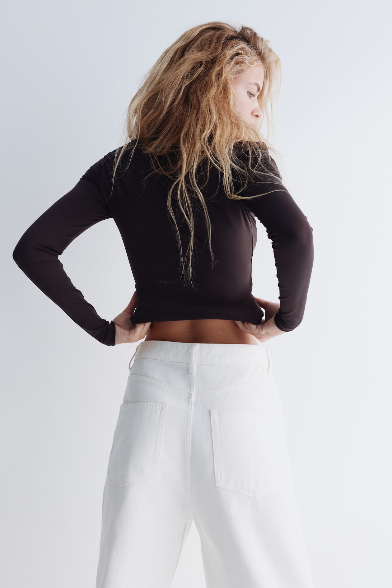 Long-Sleeved Microfiber Top - image 3