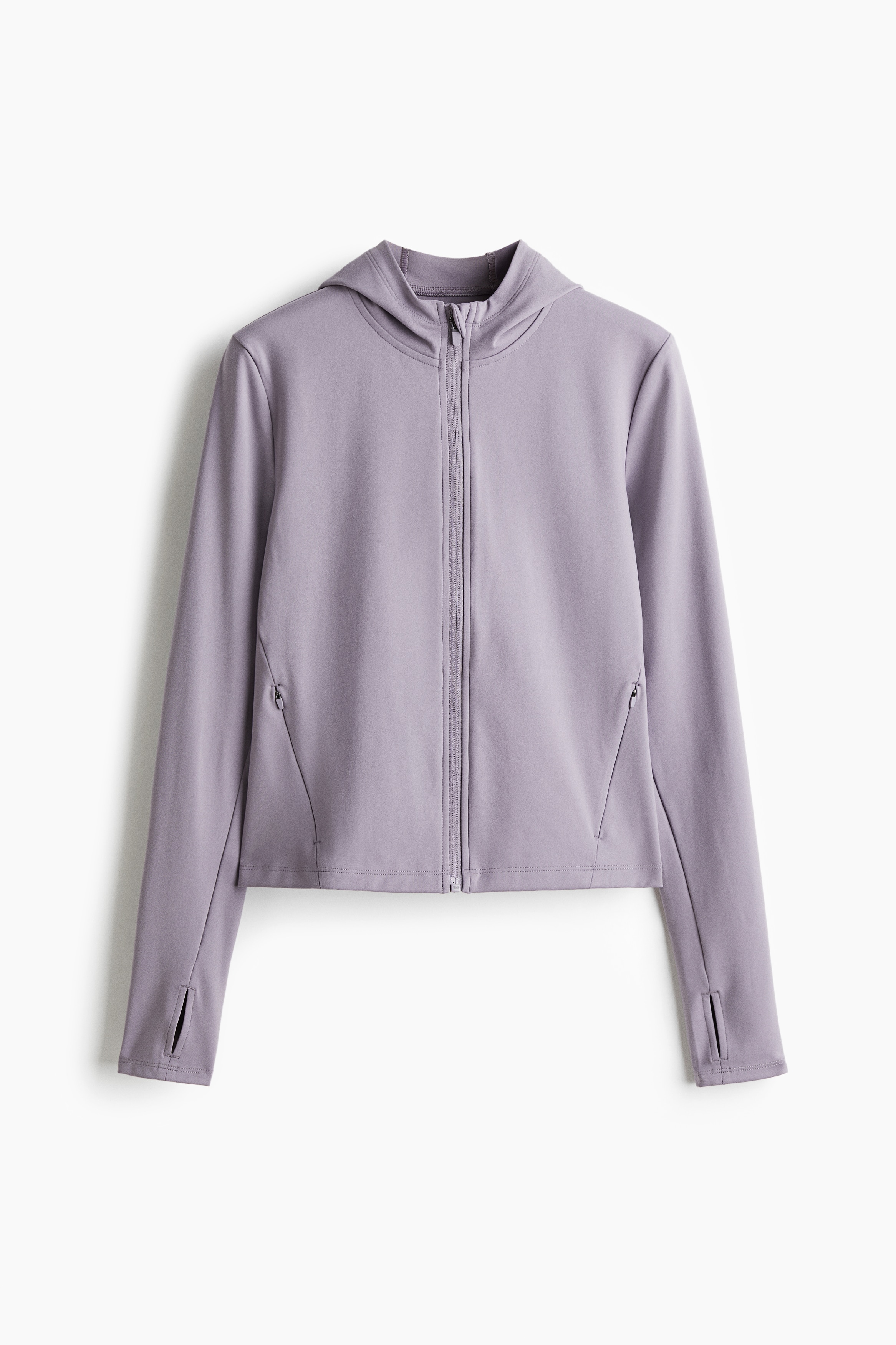 Veste de sport à capuche SoftMove™ - Lilas givré/Bourgogne clair/Ivoire/Noir