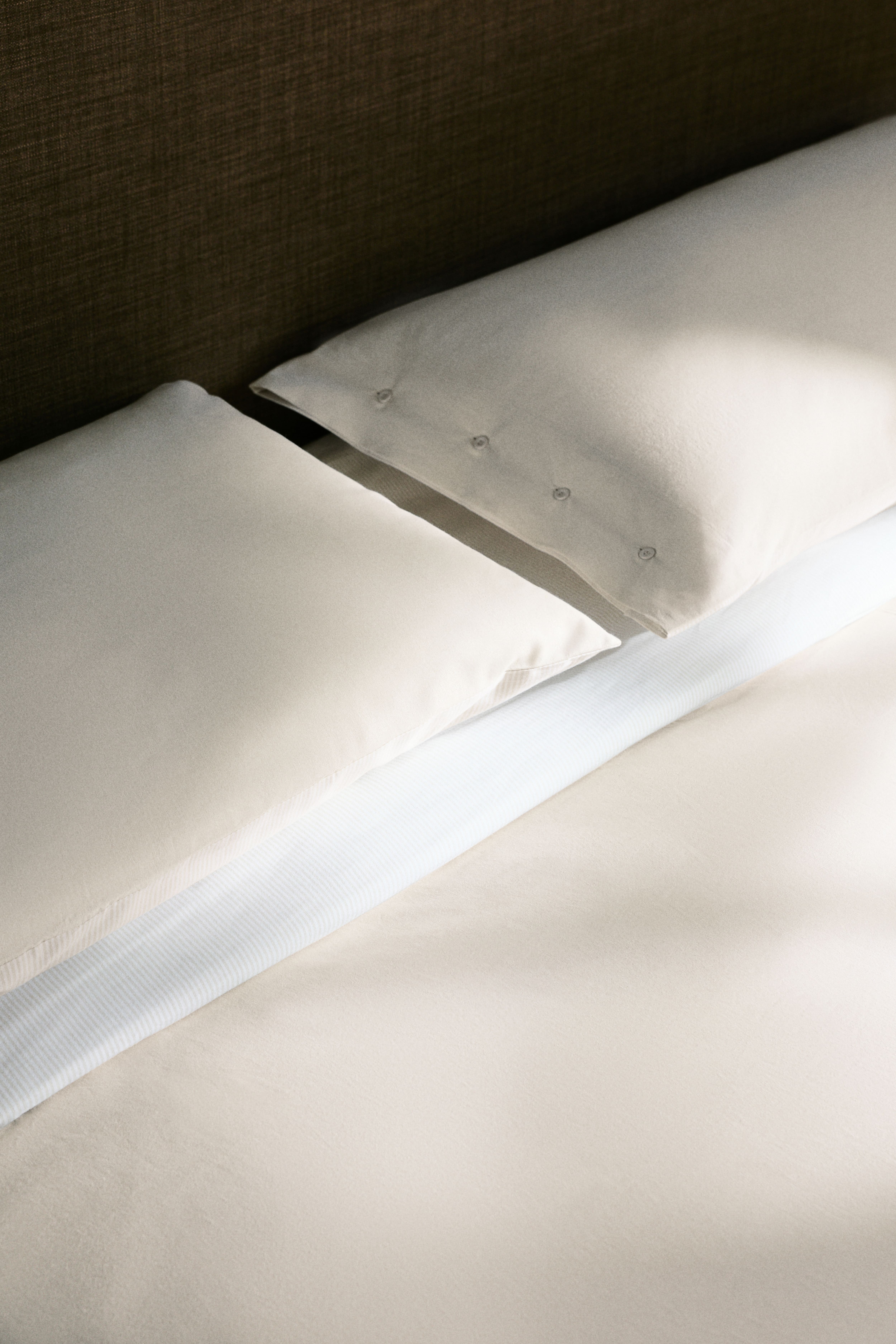 2-Pack Oxford-Weave Pillowcases