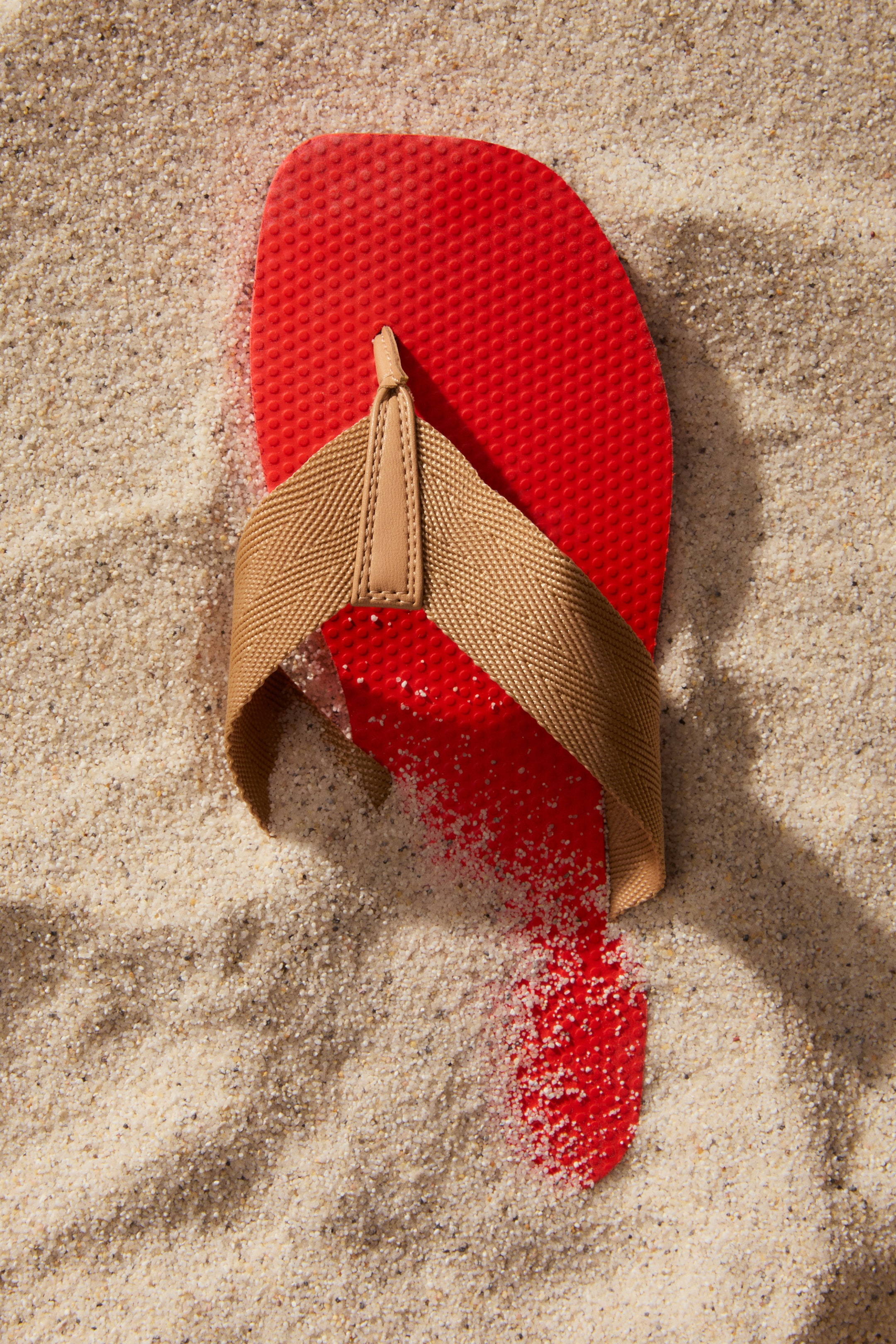 View larger image: Sandales de plage - Beige/coral red - Ladies | H&M CA 1