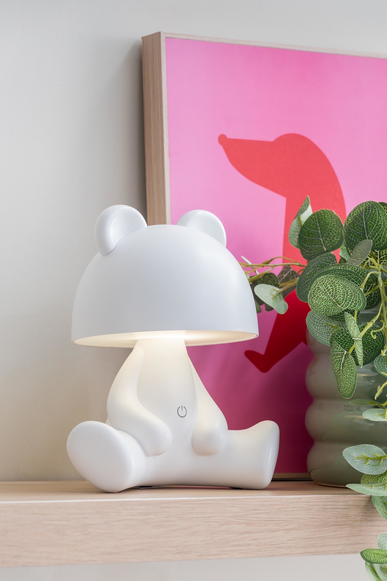 Lampe Ourson Country Corner - Lampe De Chevet Rétro Pour Chambre Enfant - Vintage