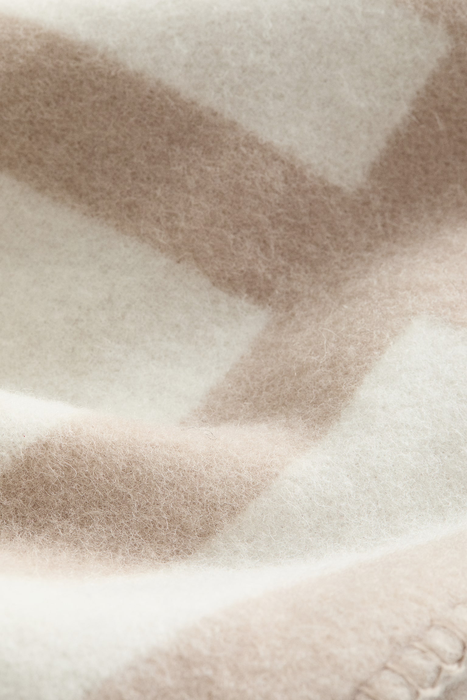 Pudebetræk i uldblanding - Beige/Creme/Sort/Beige - 3