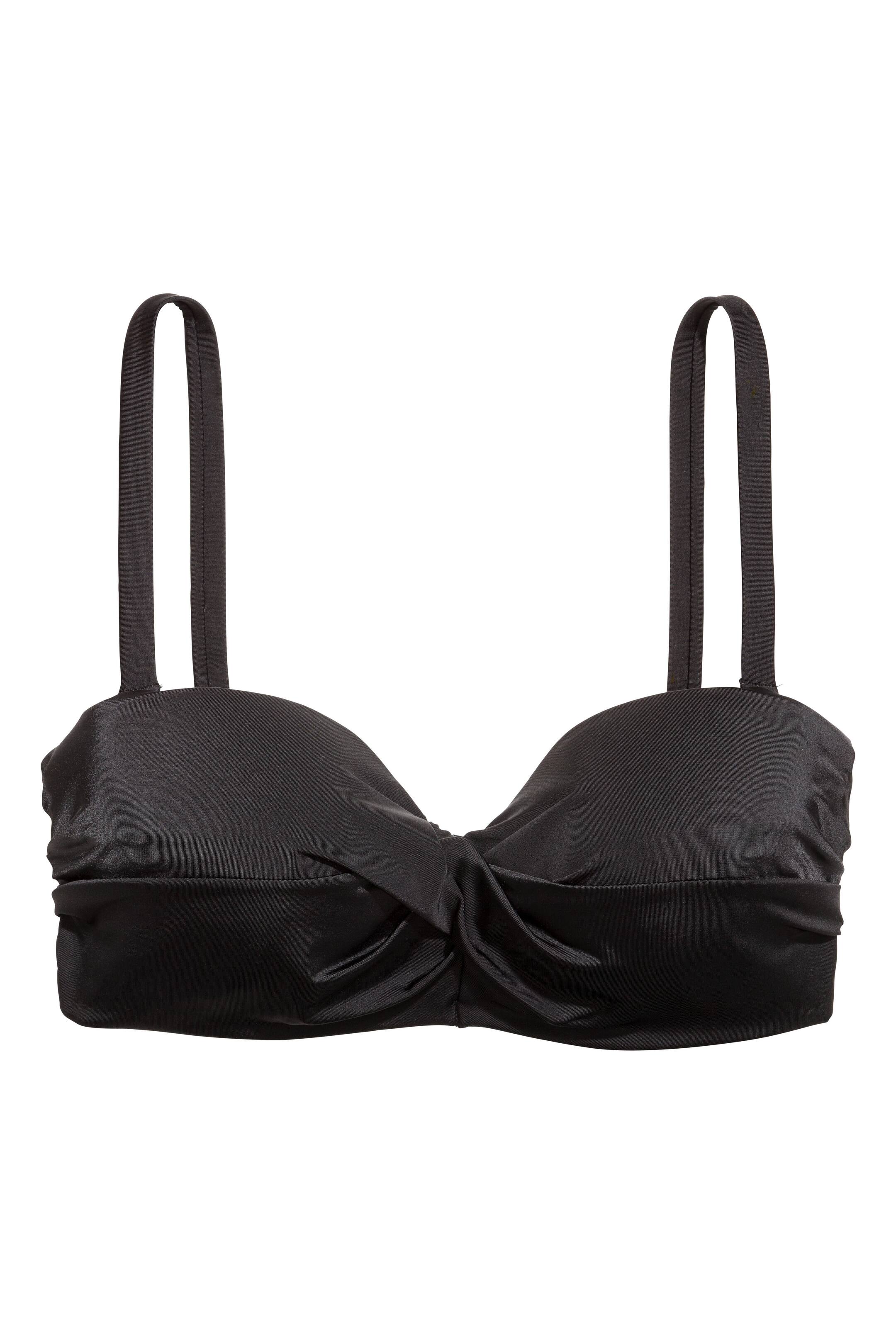 Agrandir l'image: H&M+ Haut de maillot drapé - Noir - FEMME | H&M FR 1