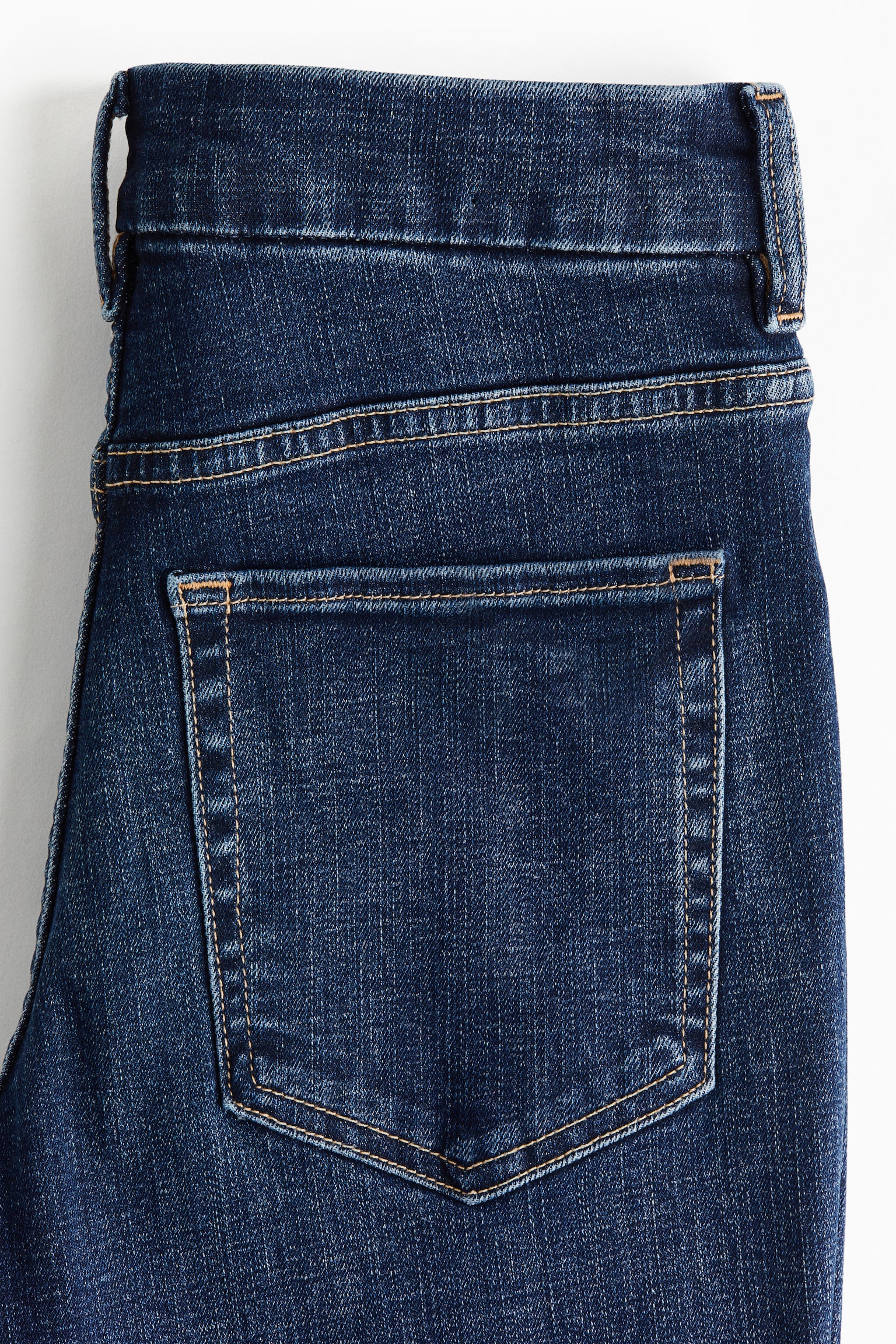 Женские джинсы H&M Skinny High, цвет: Тёмный джинсовый синий — фото 6