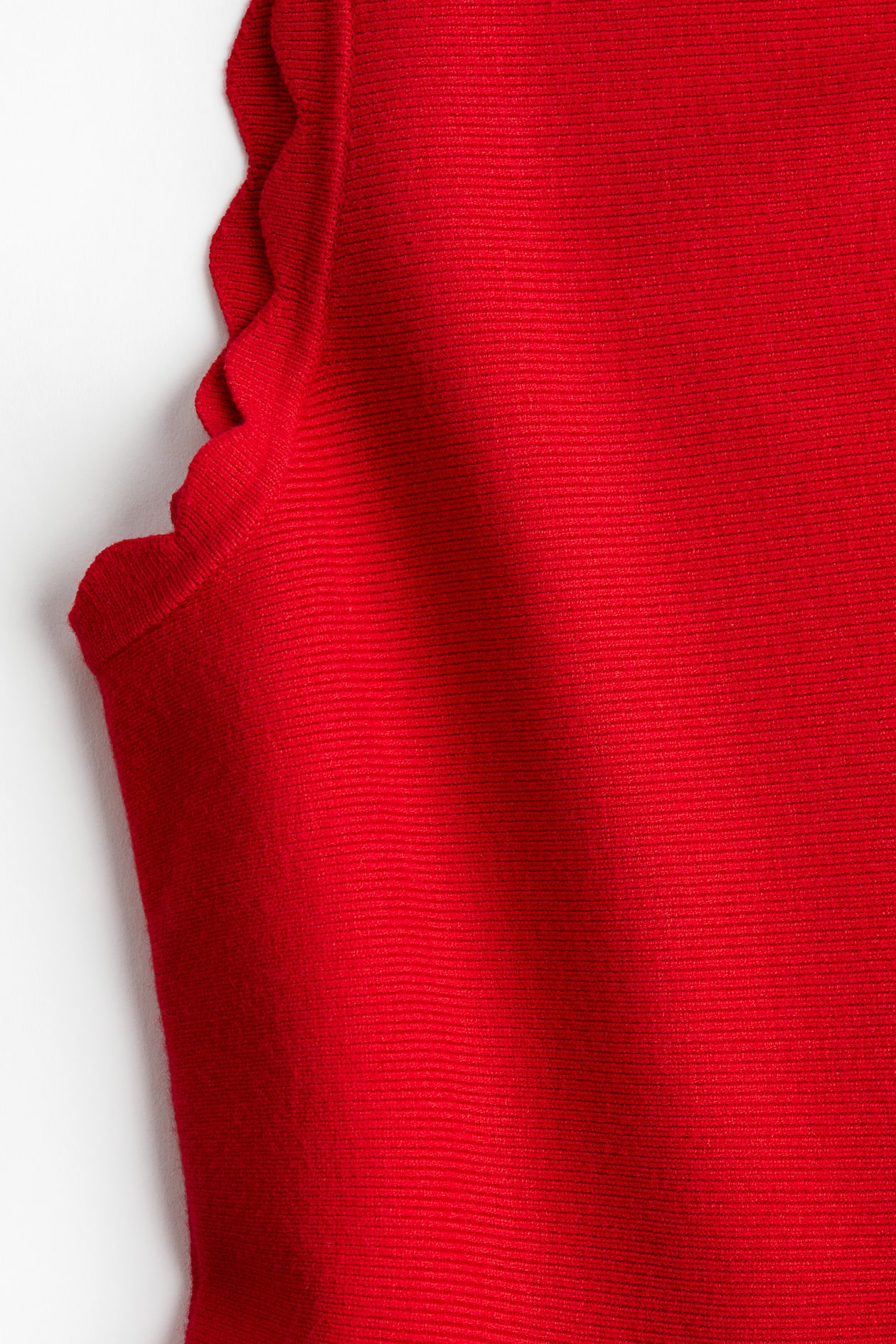 Scalloped Mini Dress - image 3