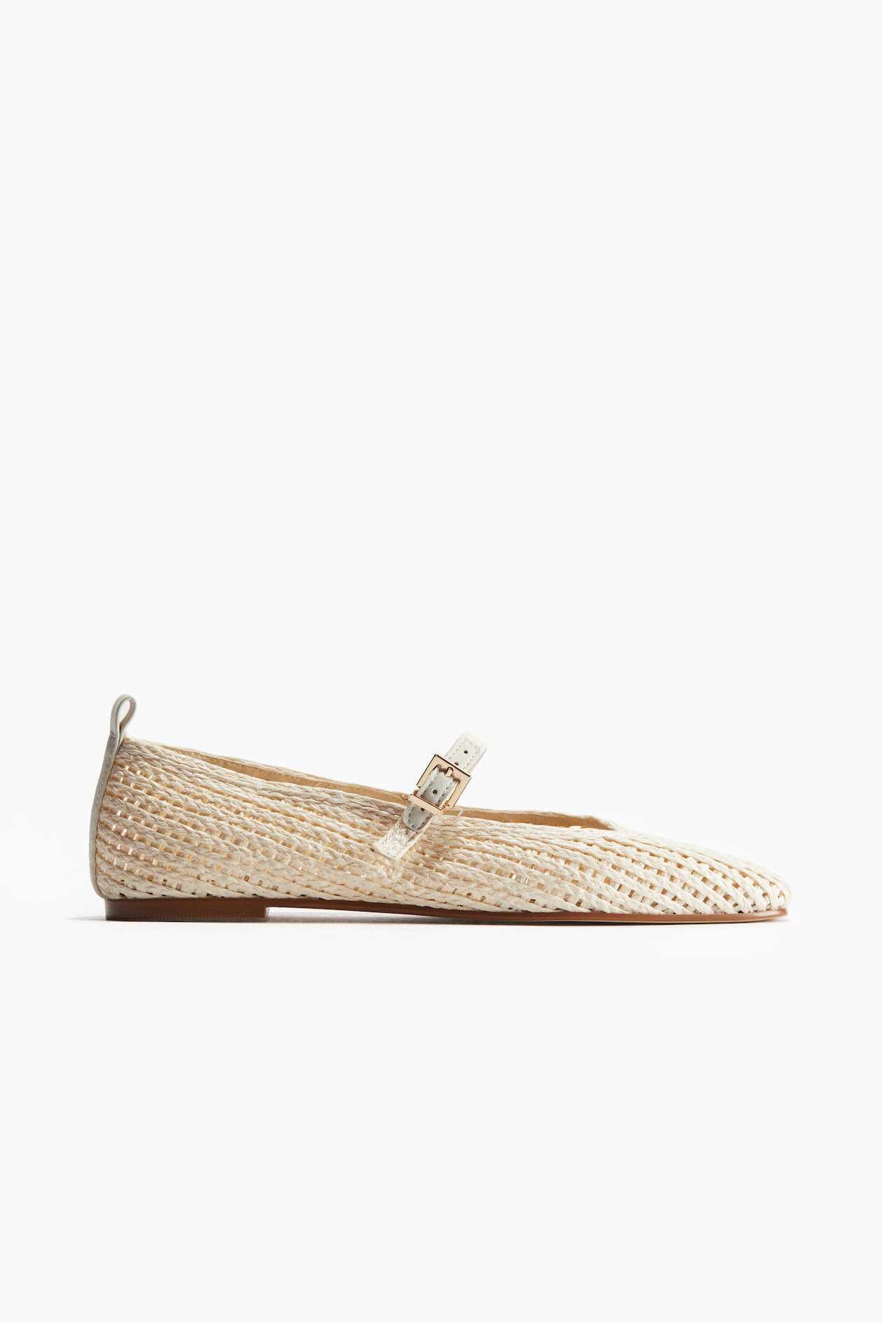 Scarpe Mary Jane in paglia Beige chiaro DONNA H&M IT
