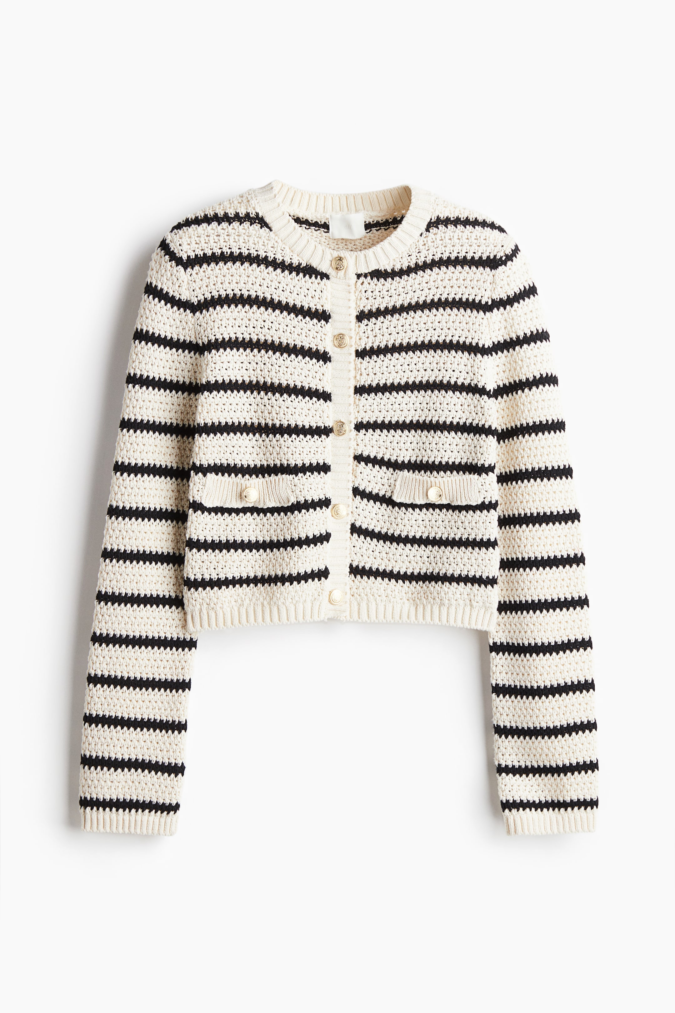 Textured-Knit Cardigan