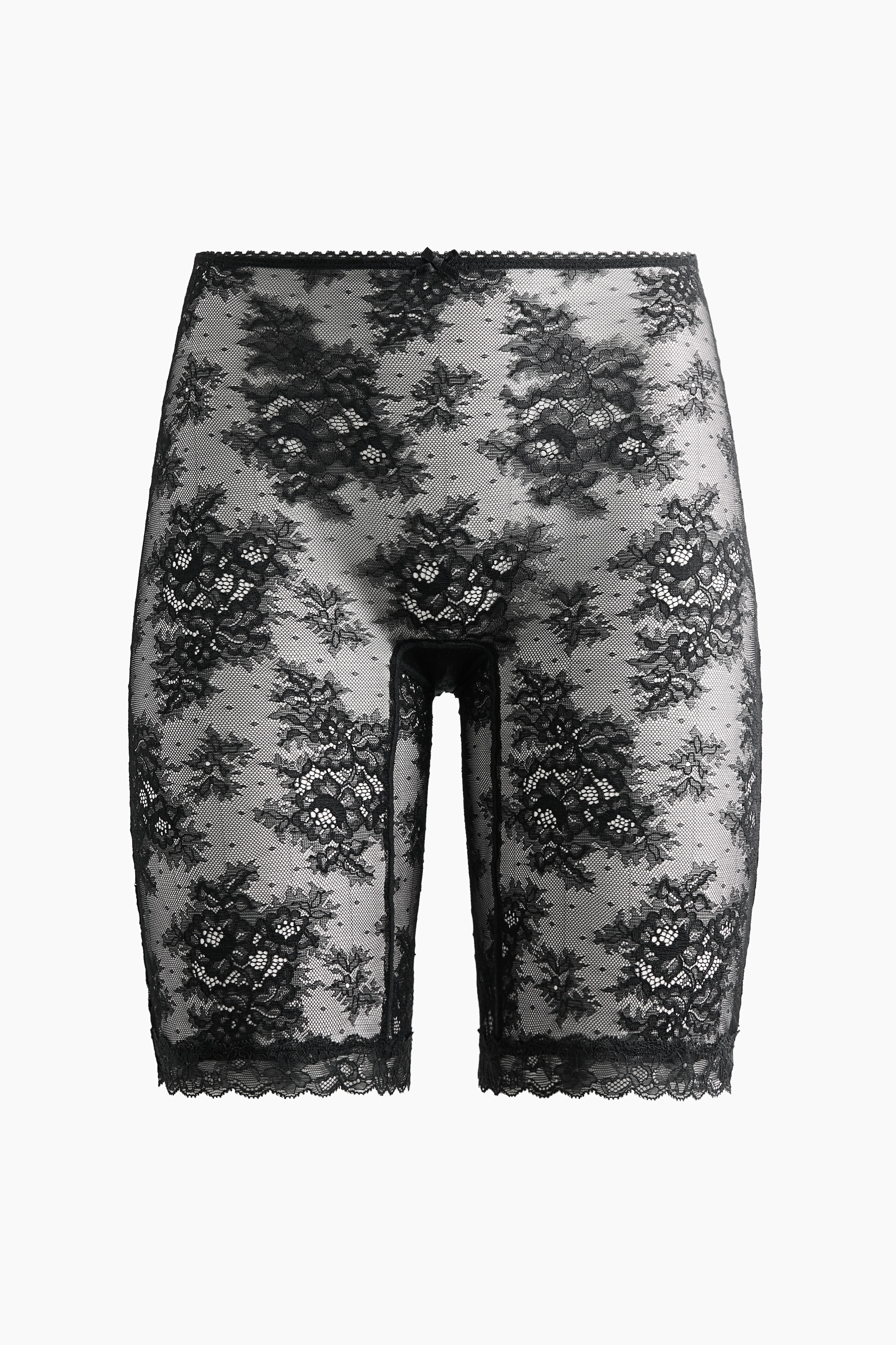 Spetstrosa biker - Svart