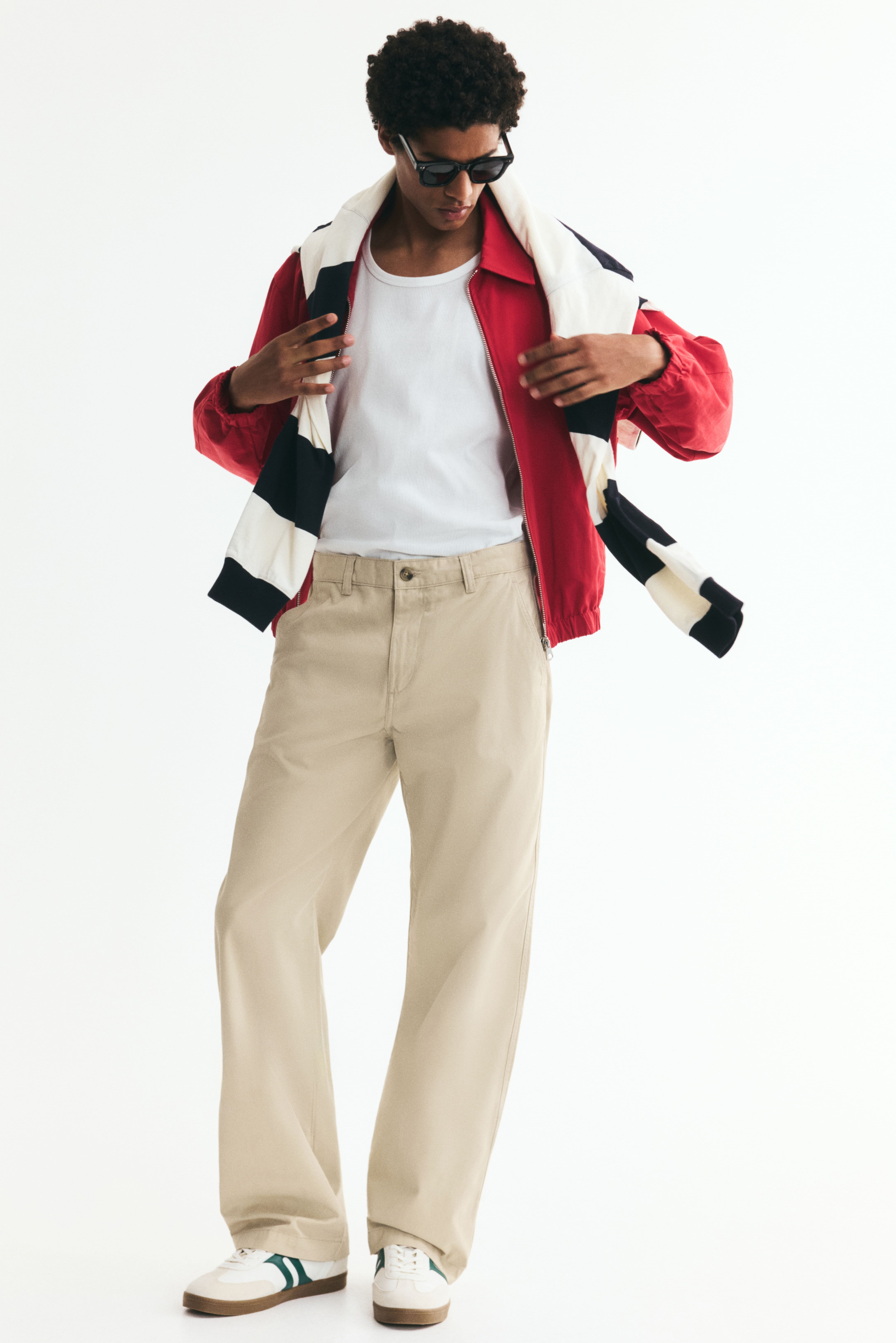 Cotton Jacket with Collar