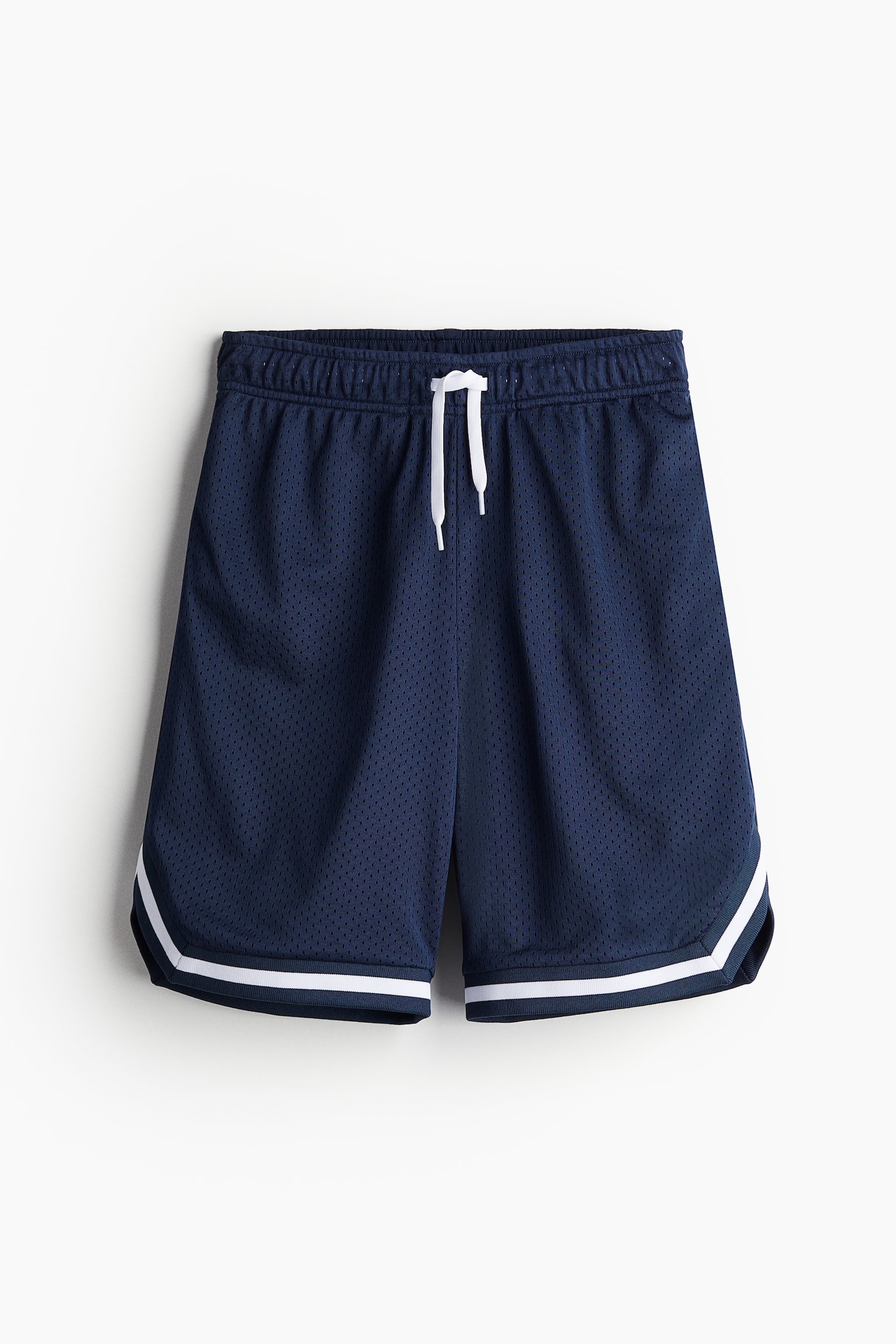 Basketball shorts in DryMove™ - Navy blue/Black/Green - 2