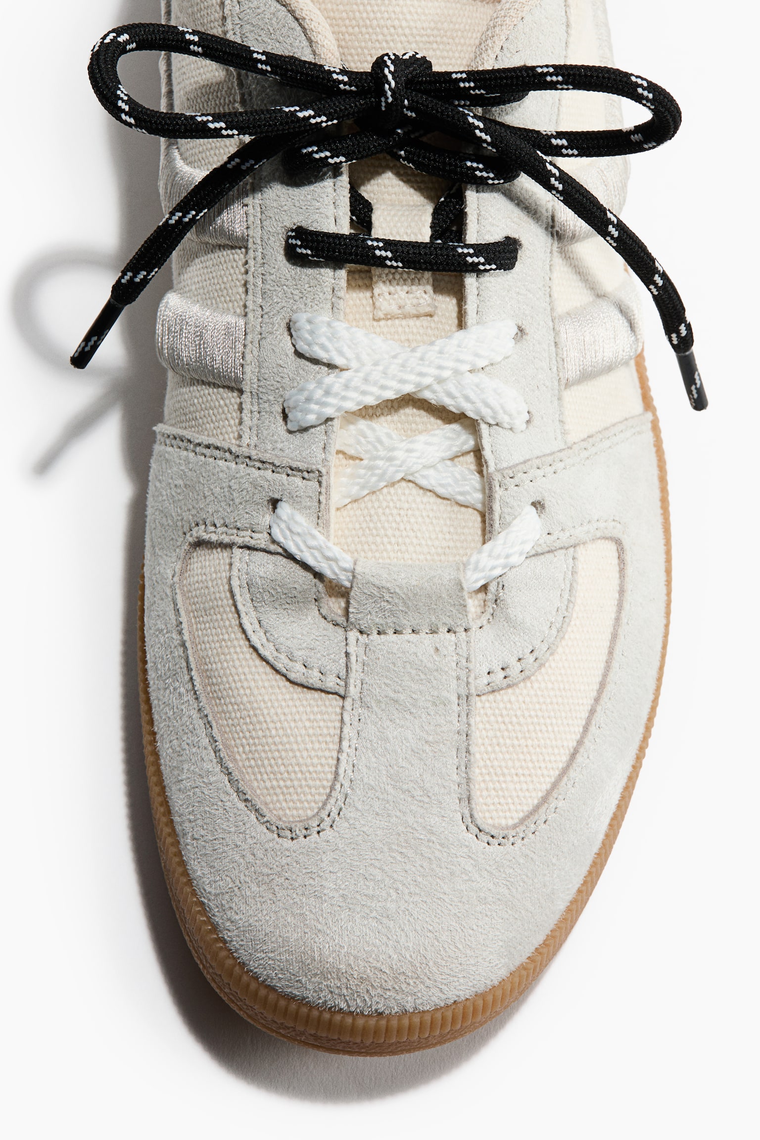 2-pack shoe laces - Black/White/Green/White - 2