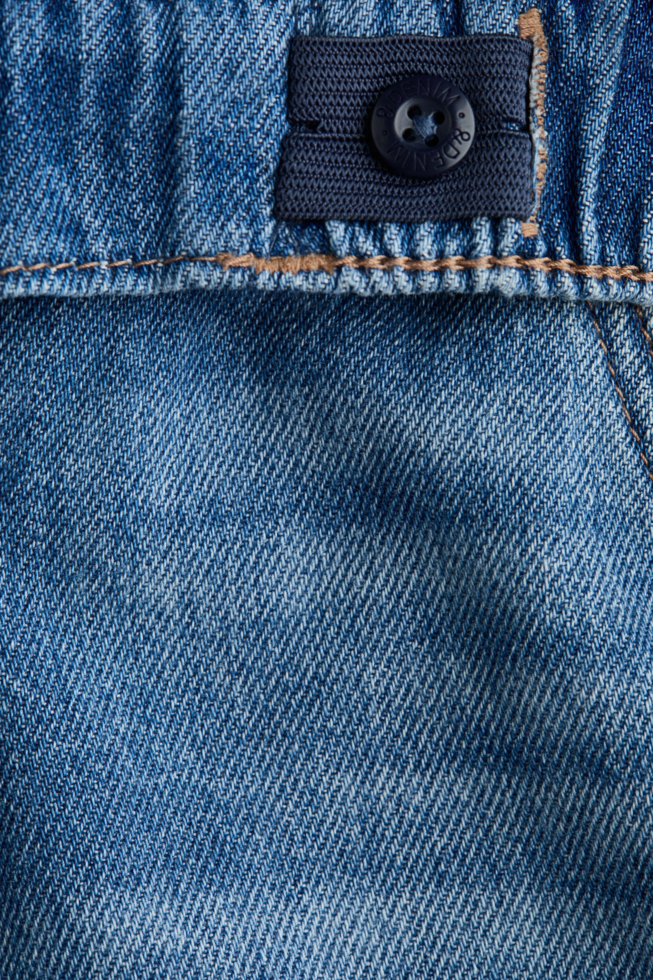 Pantalon de jogging en denim coton